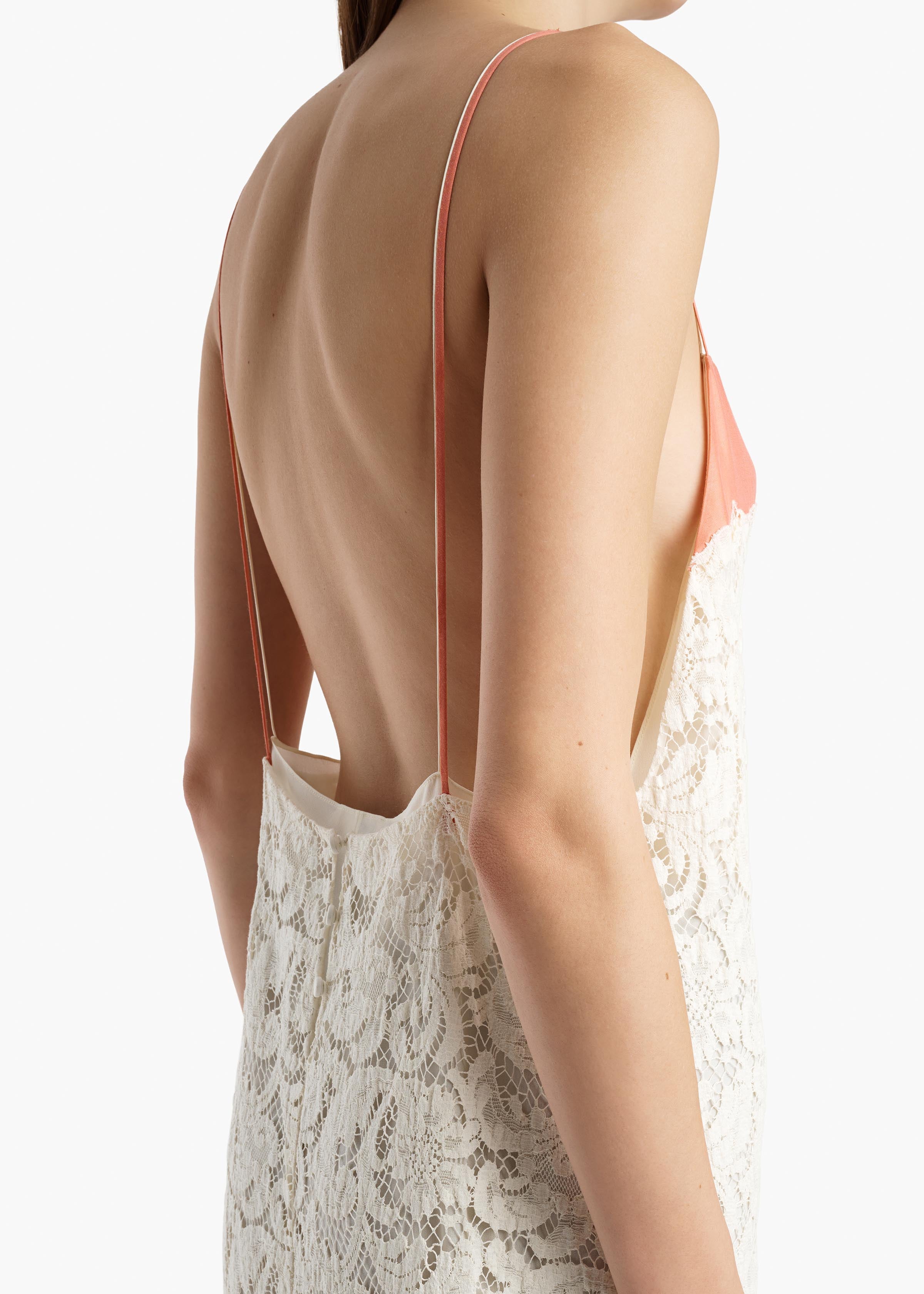 NEVIS DRESS CORAL 56704232 749 E