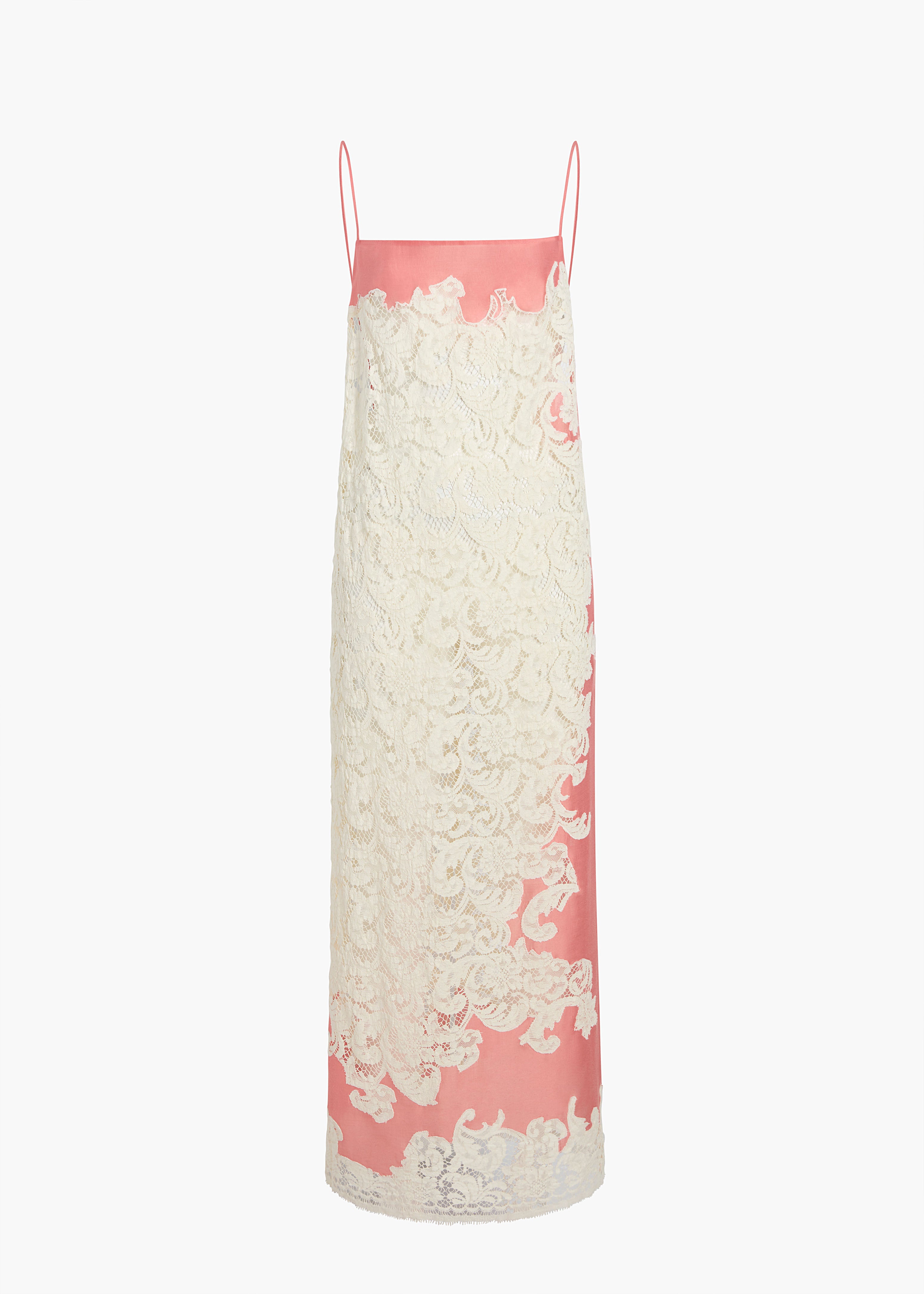 NEVIS DRESS CORAL 56704232 749 GHOST