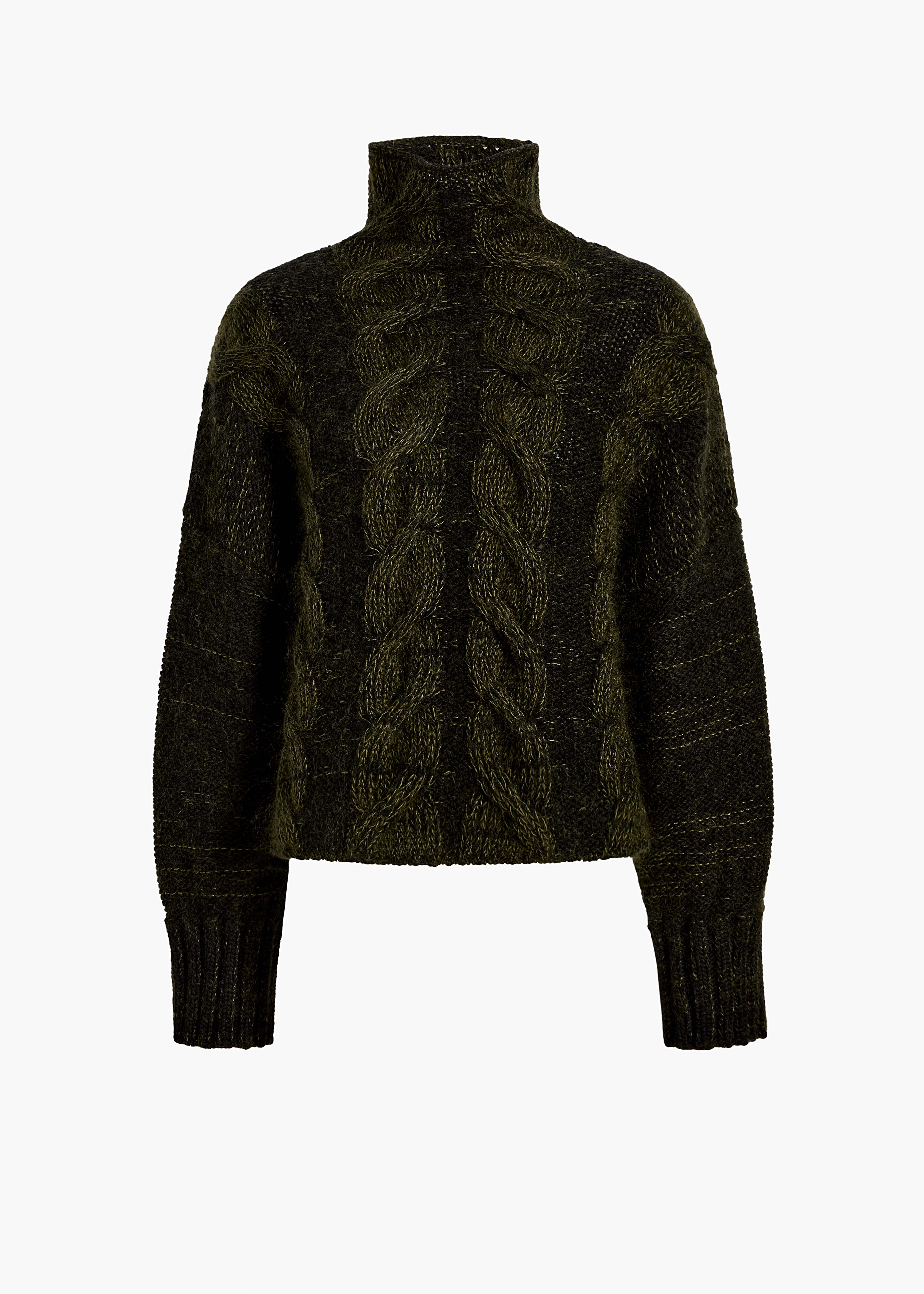 NICO SWEATER OLIVE MULTI 18386675 793 GHOST