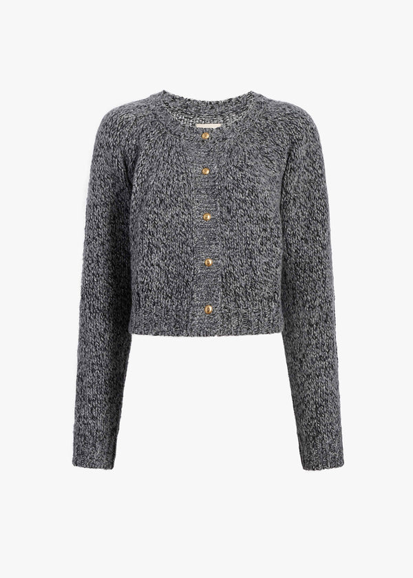 NIELS CARDIGAN STERLING 18036543 284 GHOST