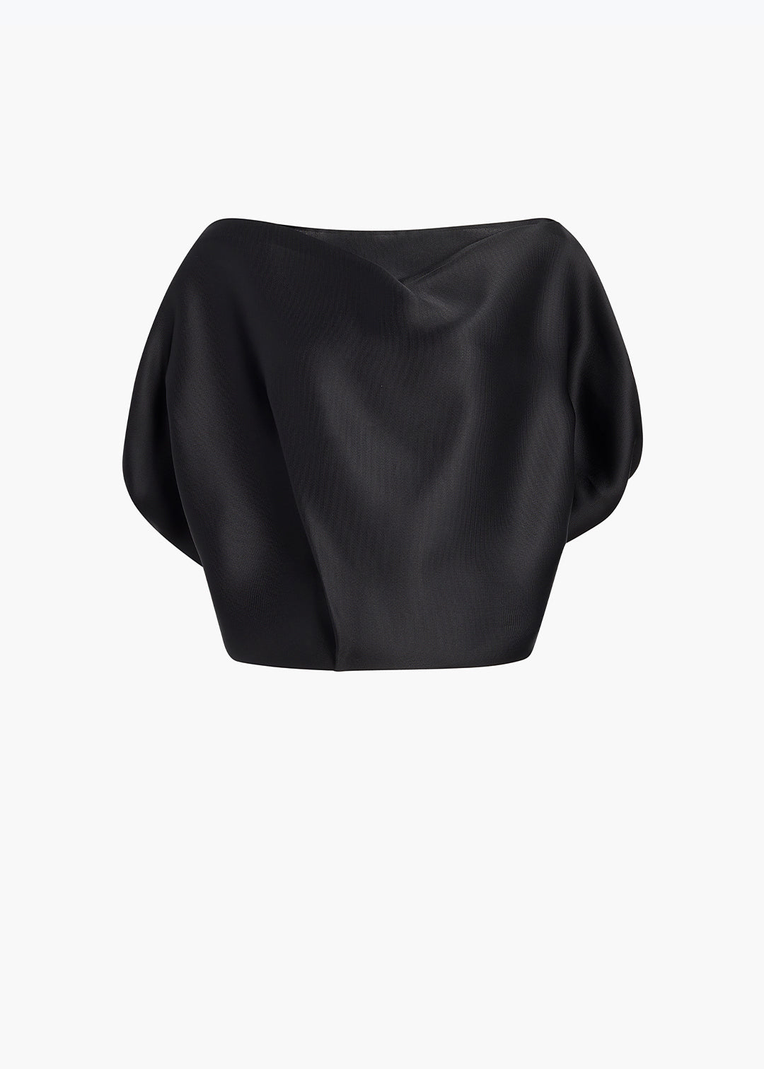 Niles Top in Black FLAT VIEW