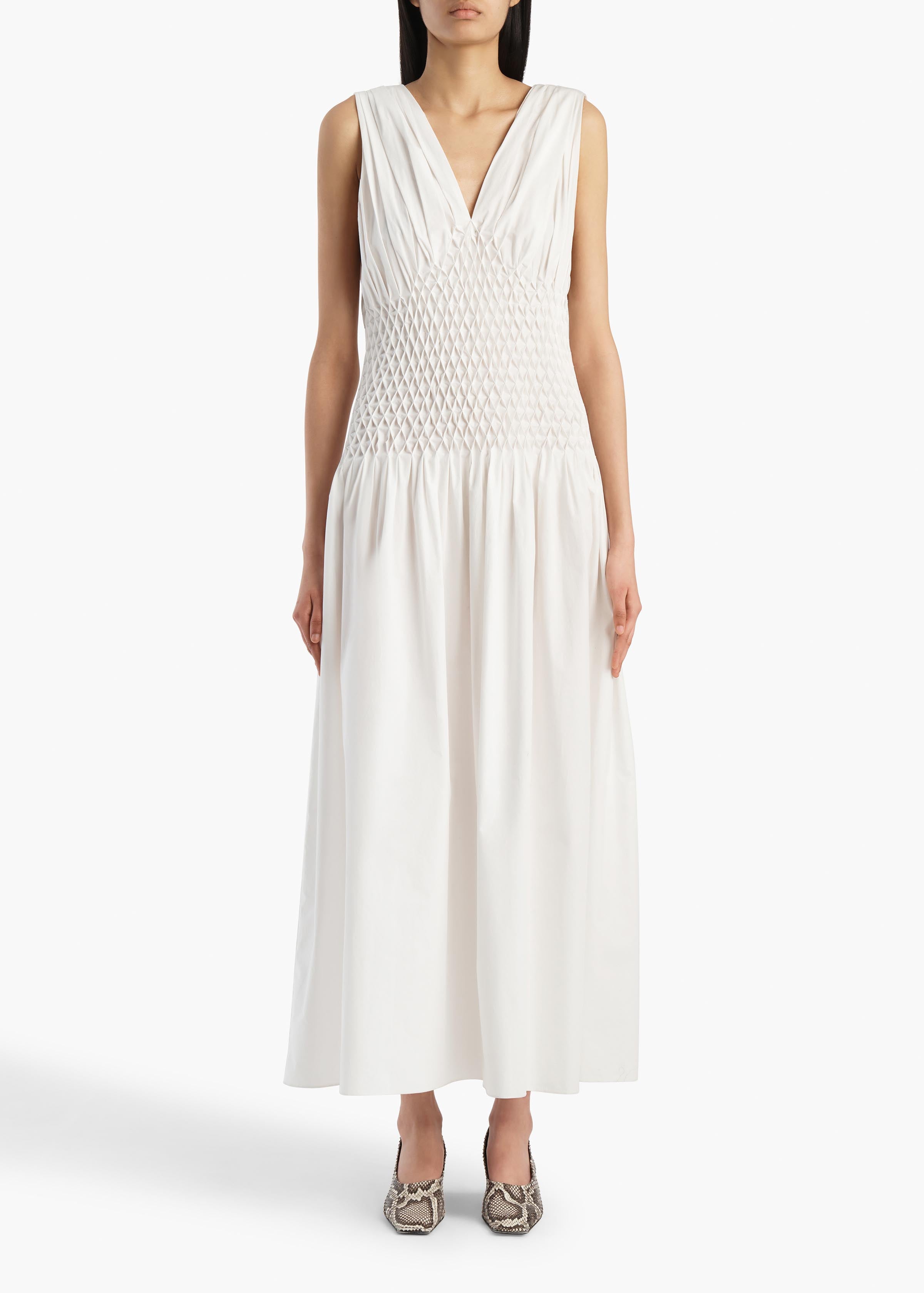 NOLA DRESS CHALK 5646195 168 B