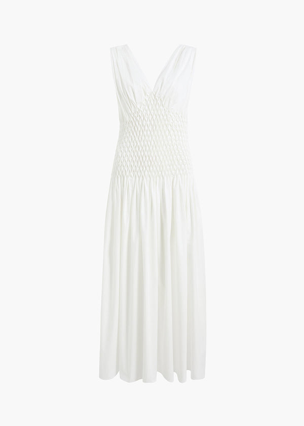 NOLA DRESS CHALK 5646195 168 GHOST