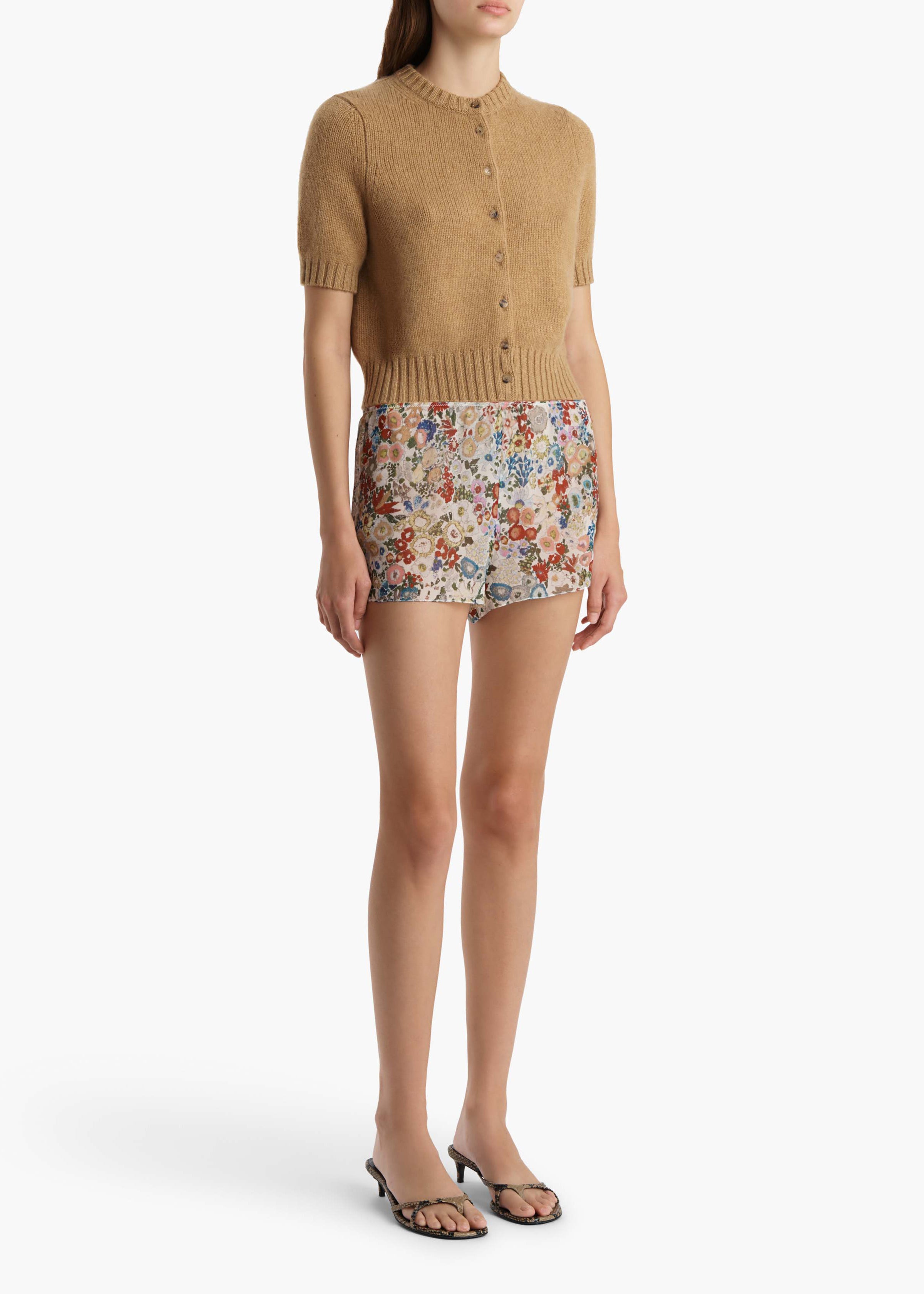 Nora Cardigan in Biscotti – KHAITE