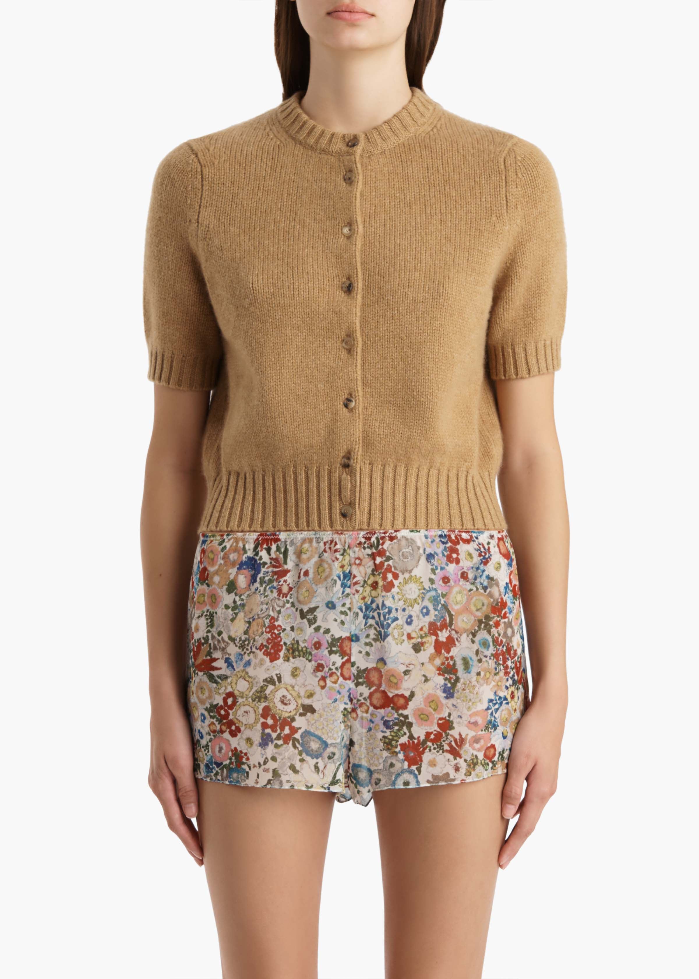 Nora Cardigan in Biscotti