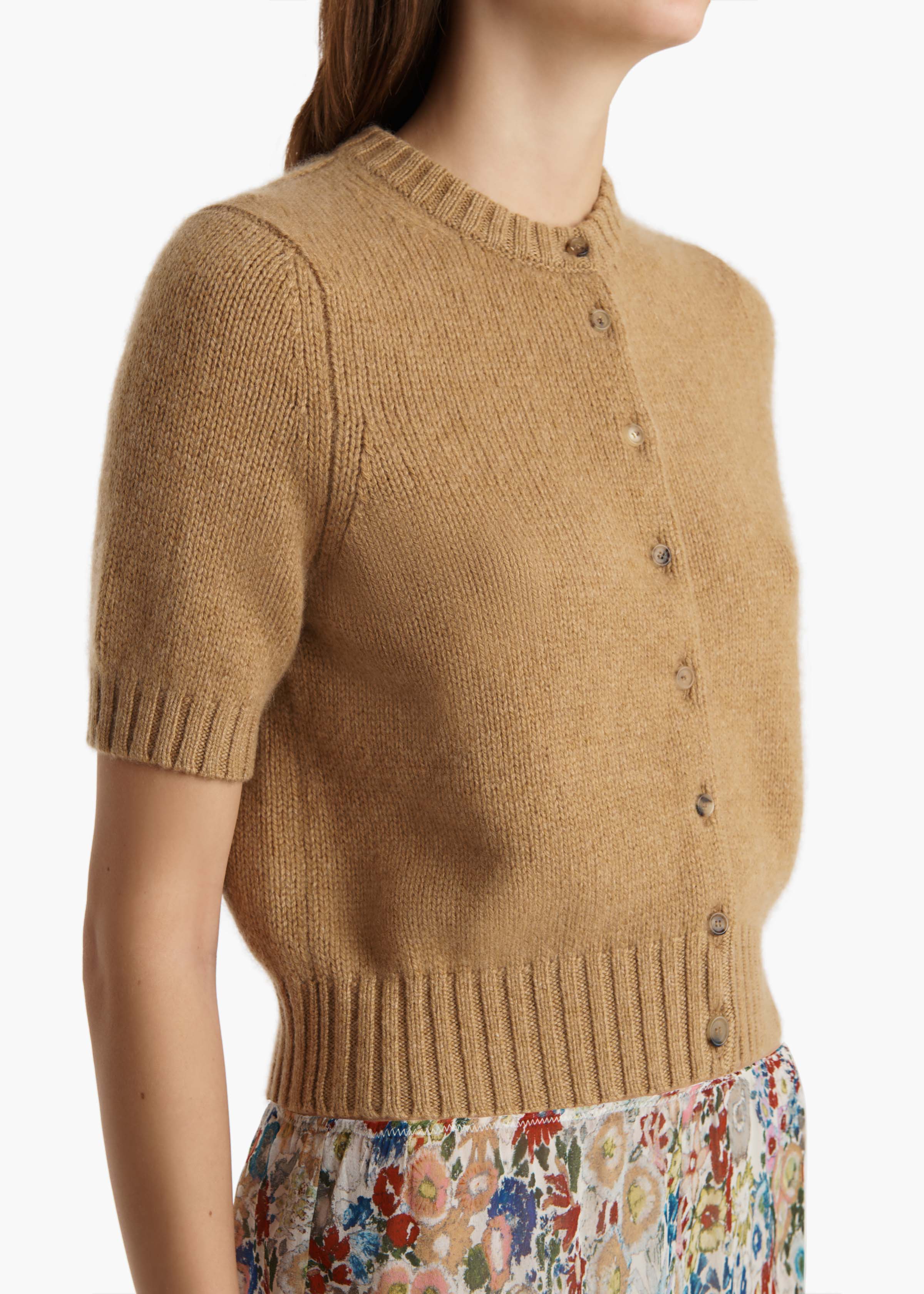 Nora Cardigan in Biscotti