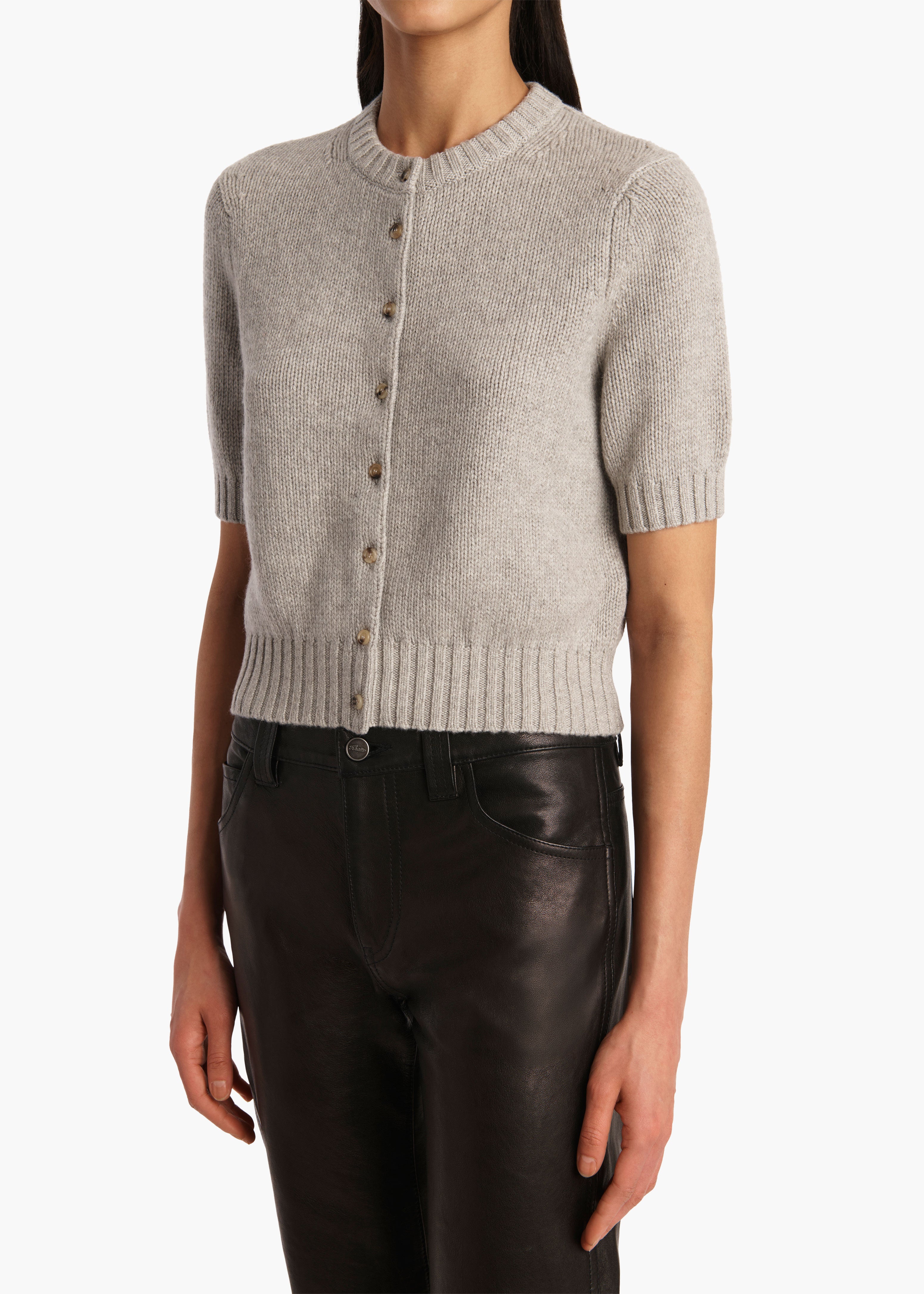 Nora Cardigan in Heather Grey