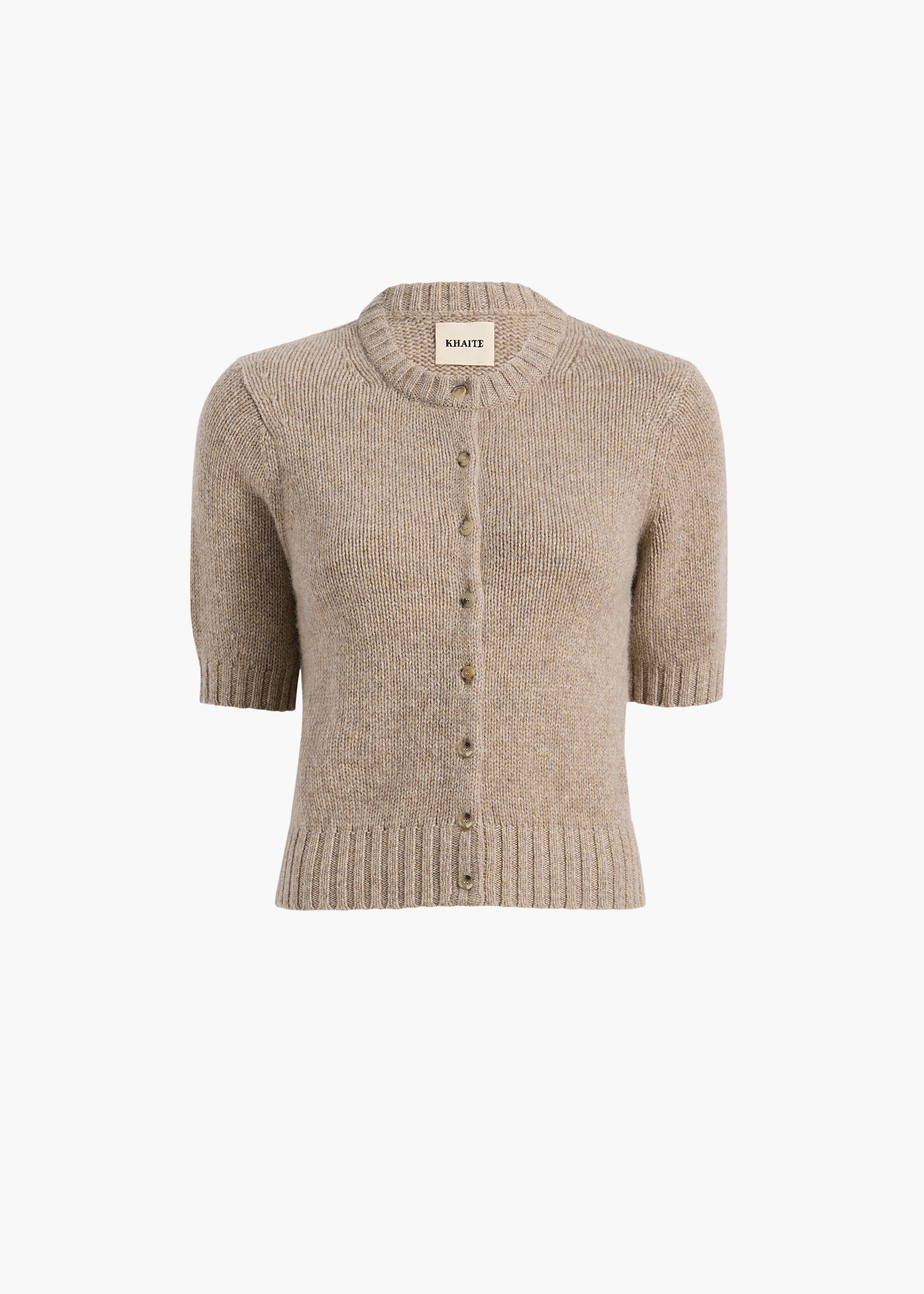 KHAITE LLC - Nora Cardigan in Sepia