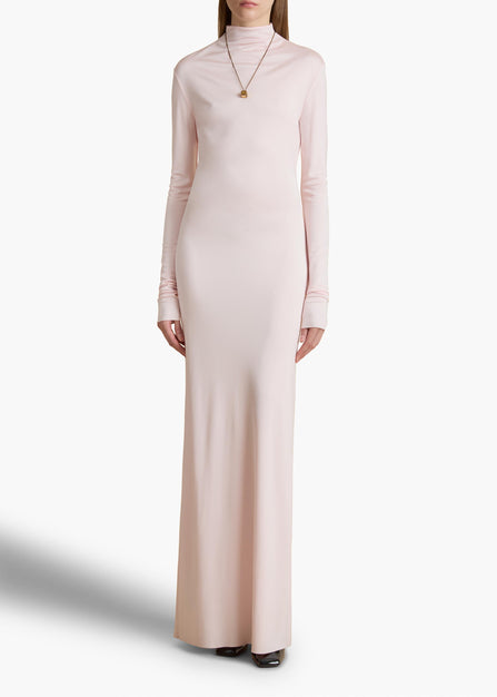 Norla Dress in Soft Pink STYLED VIEW