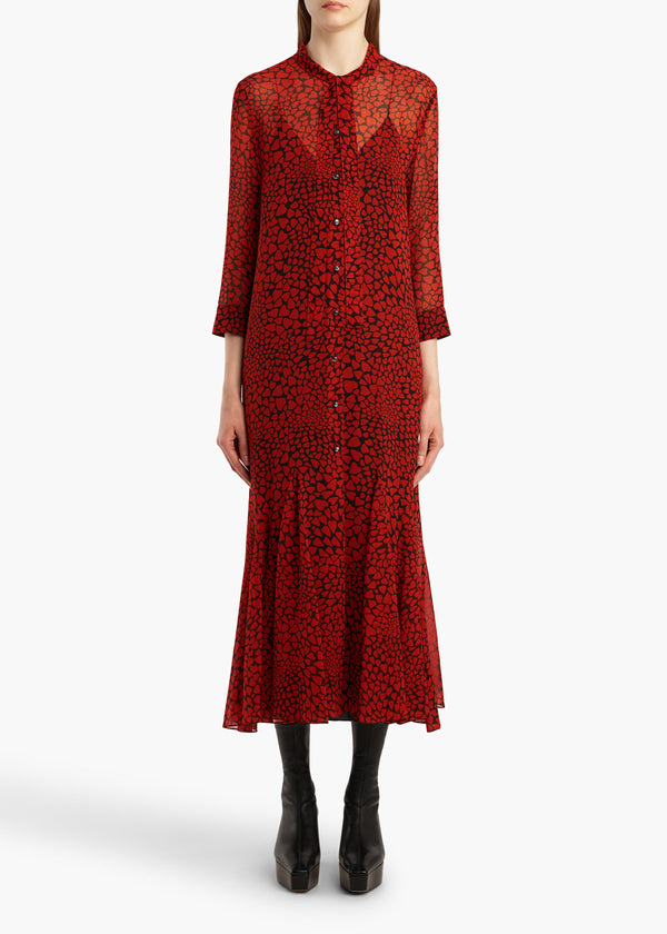 ODELIA DRESS BLACKRED 56933377 369 A STYLED