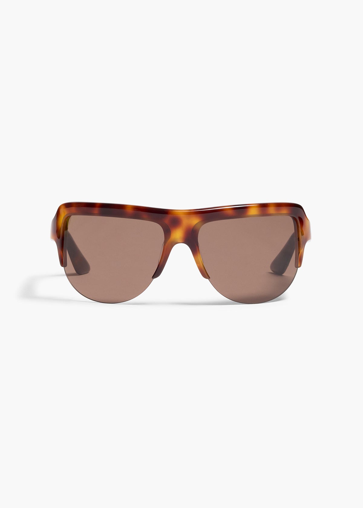 KHAITE  - KHAITE x Oliver Peoples 1975C in Dark Mahogany and Brown