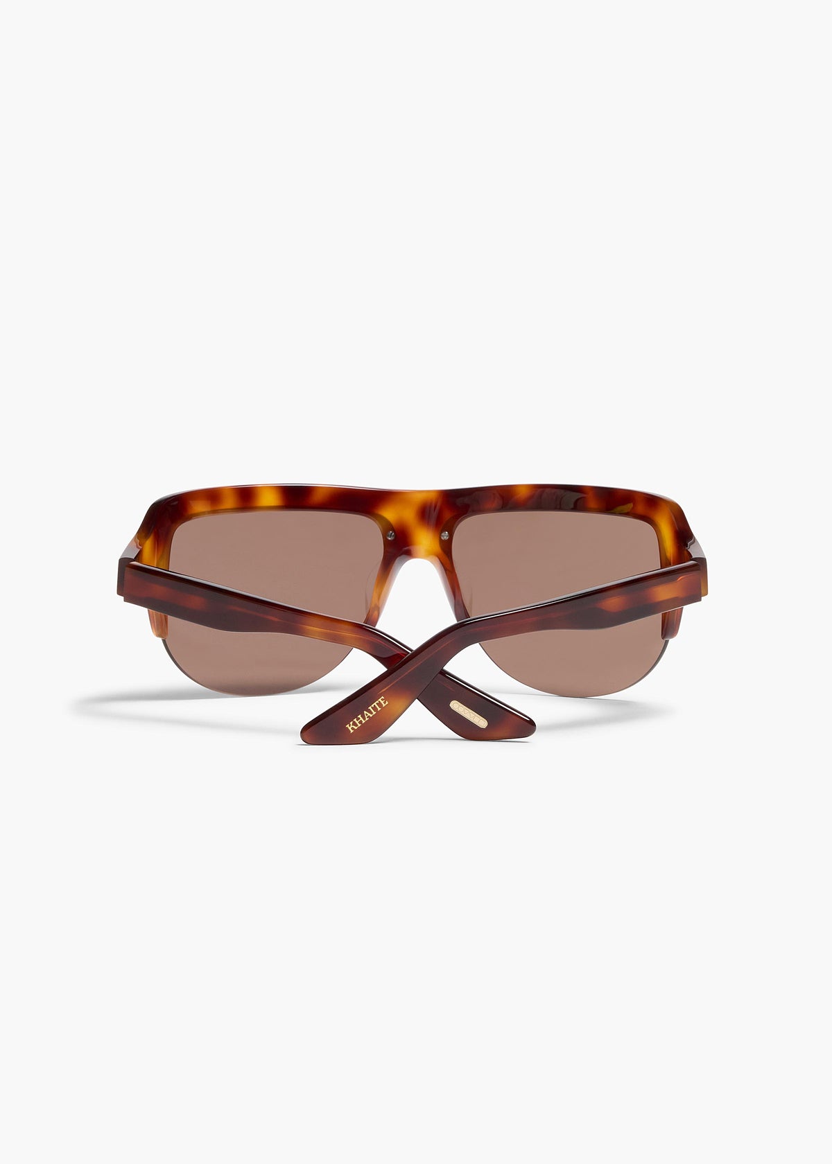 KHAITE  - KHAITE x Oliver Peoples 1975C in Dark Mahogany and Brown