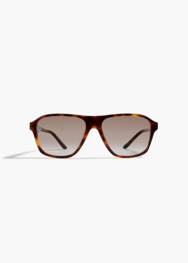 KHAITE x Oliver Peoples 1978RX in Dark Mahogany and Soft Tan Gradient