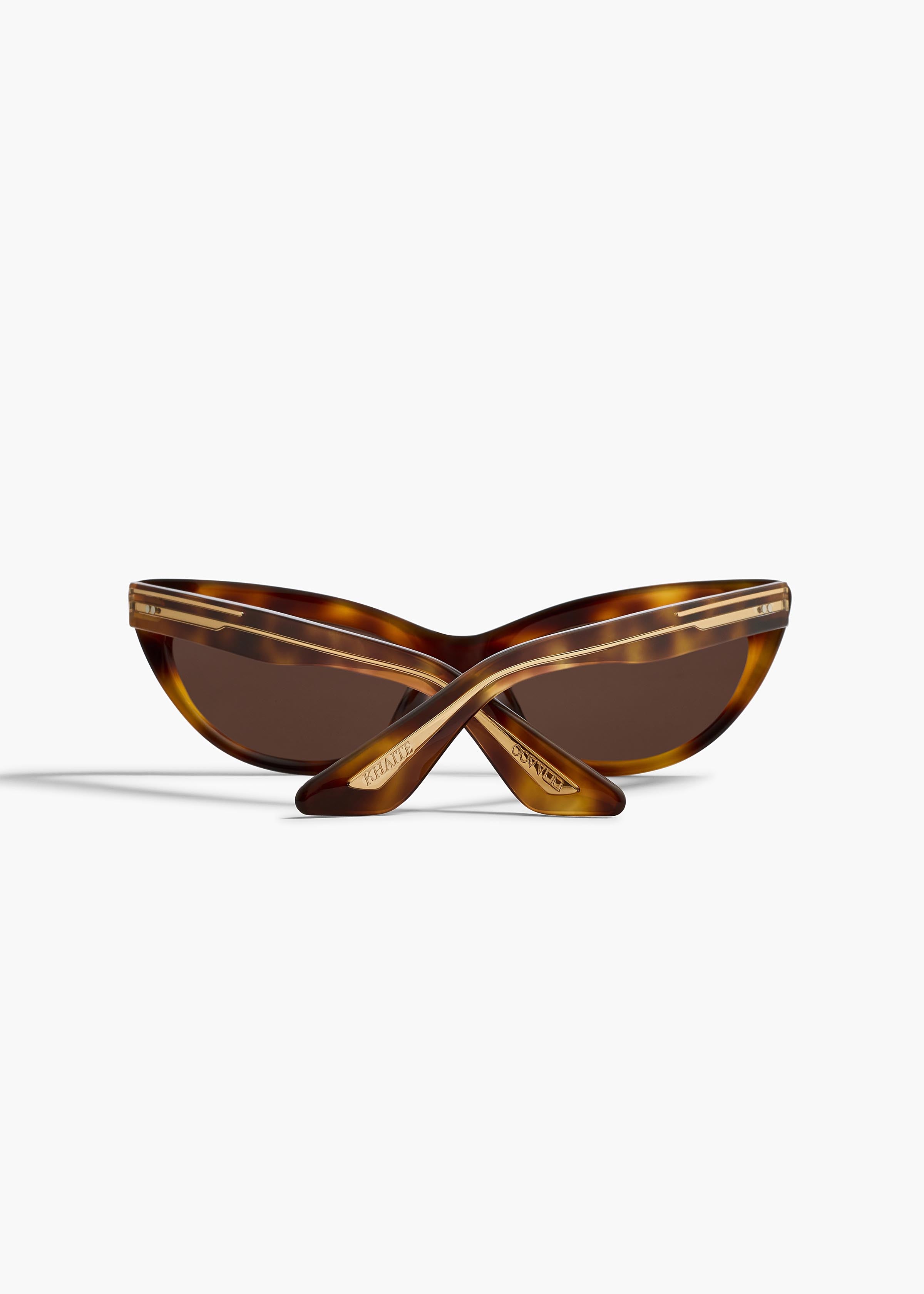 KHAITE x Oliver Peoples 1963C in Dark Mahogany and Brown