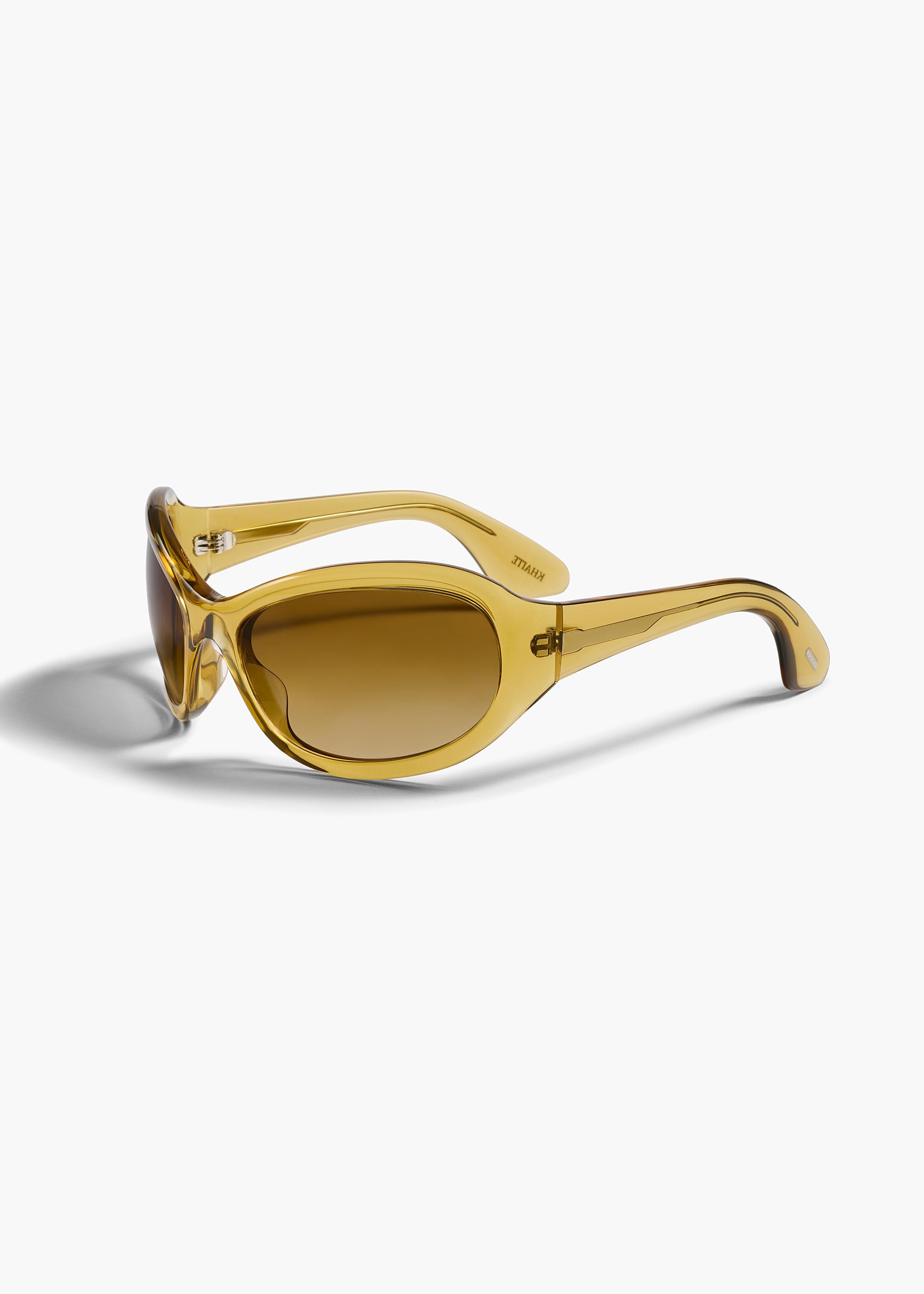KHAITE x Oliver Peoples 1967C in Dark Honey and Amaretto Gradient