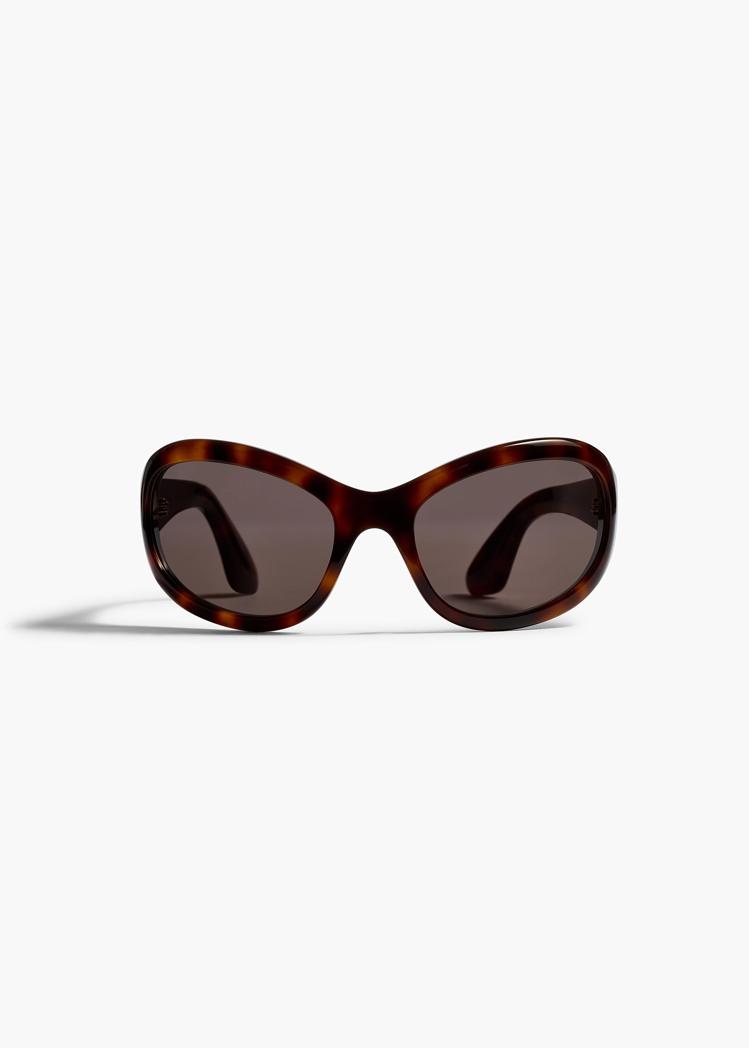 KHAITE x Oliver Peoples 1967C in Dark Mahogany and Brown