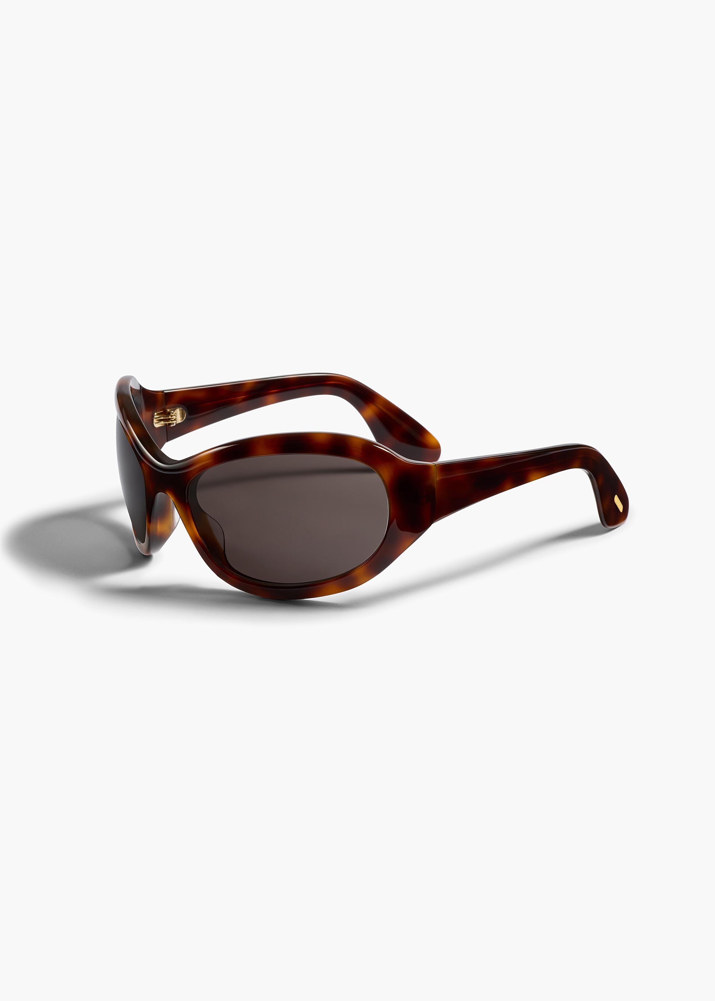 KHAITE x Oliver Peoples 1967C in Dark Mahogany and Brown