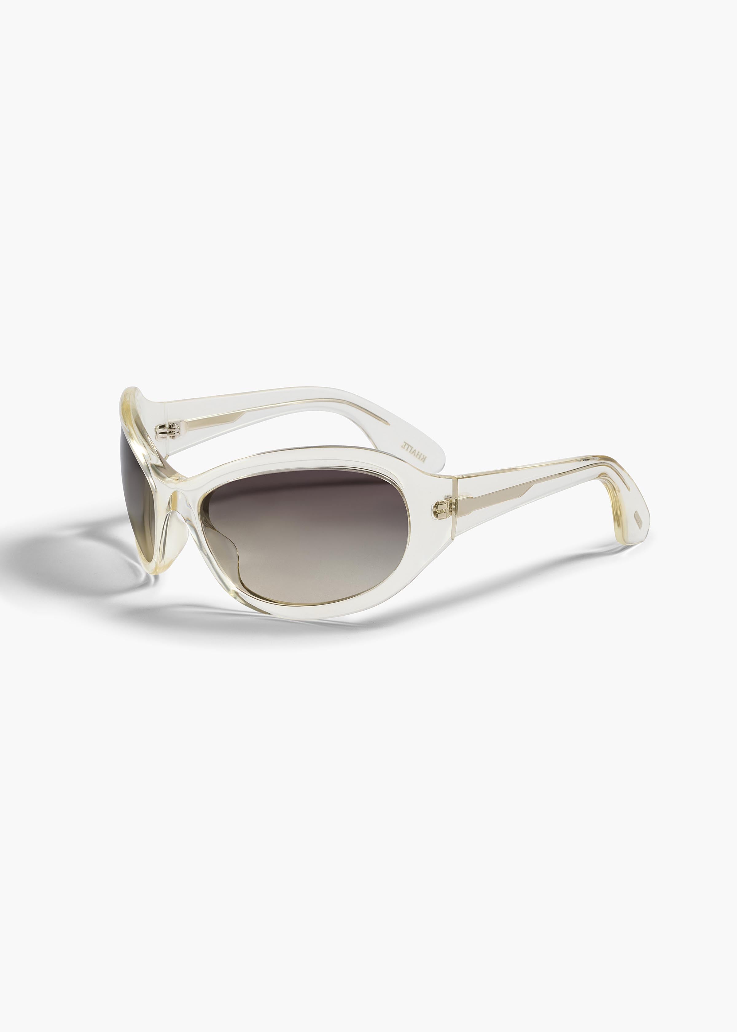 KHAITE x Oliver Peoples 1967C in Pale Citrine and Grey Gradient