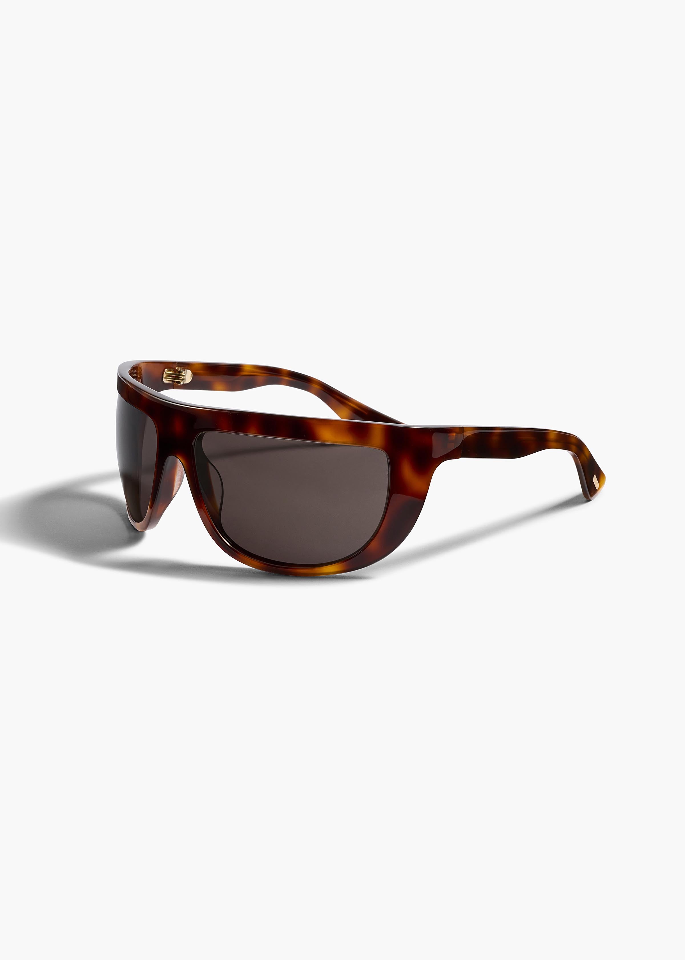 KHAITE x Oliver Peoples 1974C in Dark Mahogany and Brown