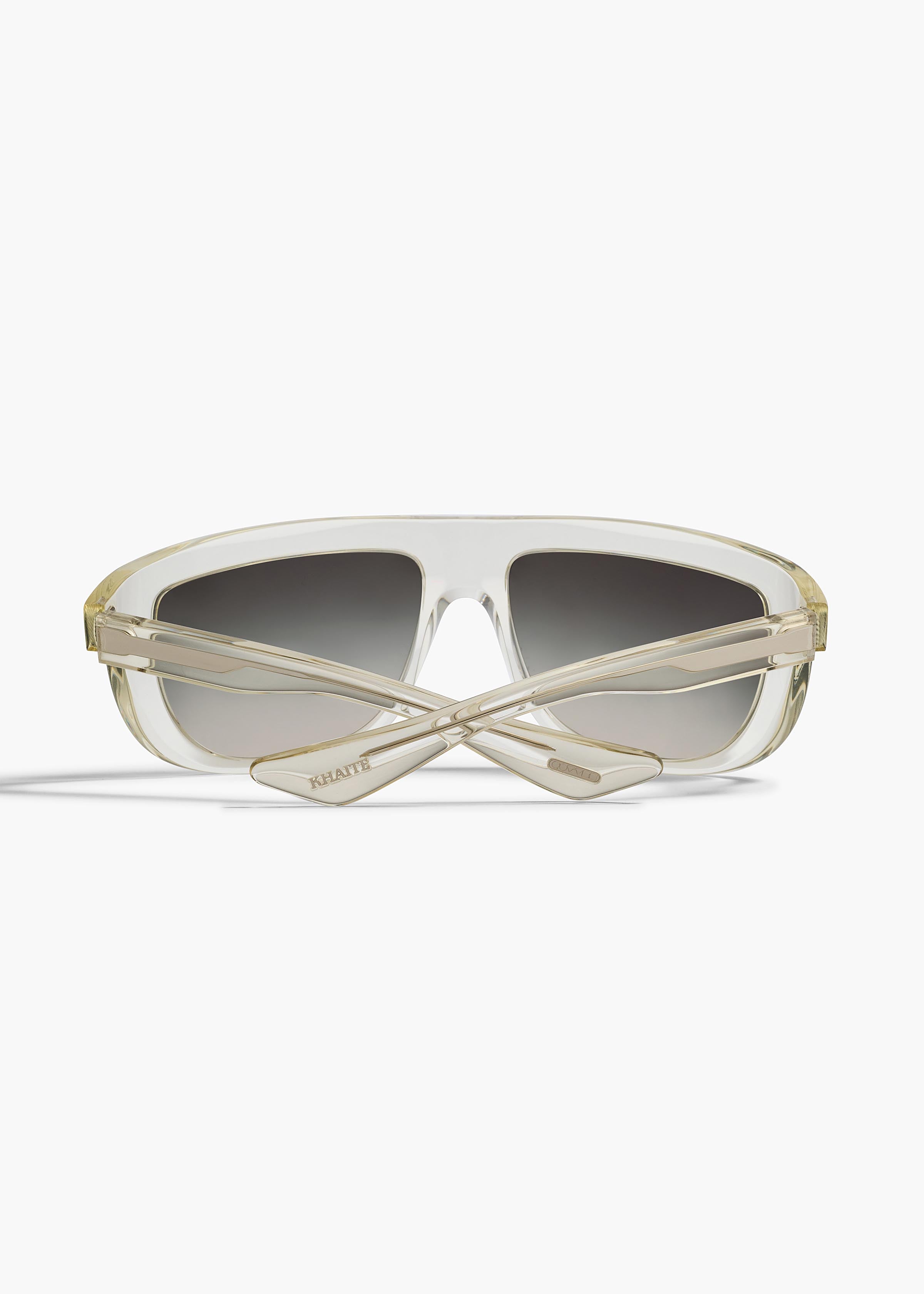 KHAITE x Oliver Peoples 1974C in Pale Citrine and Grey Gradient
