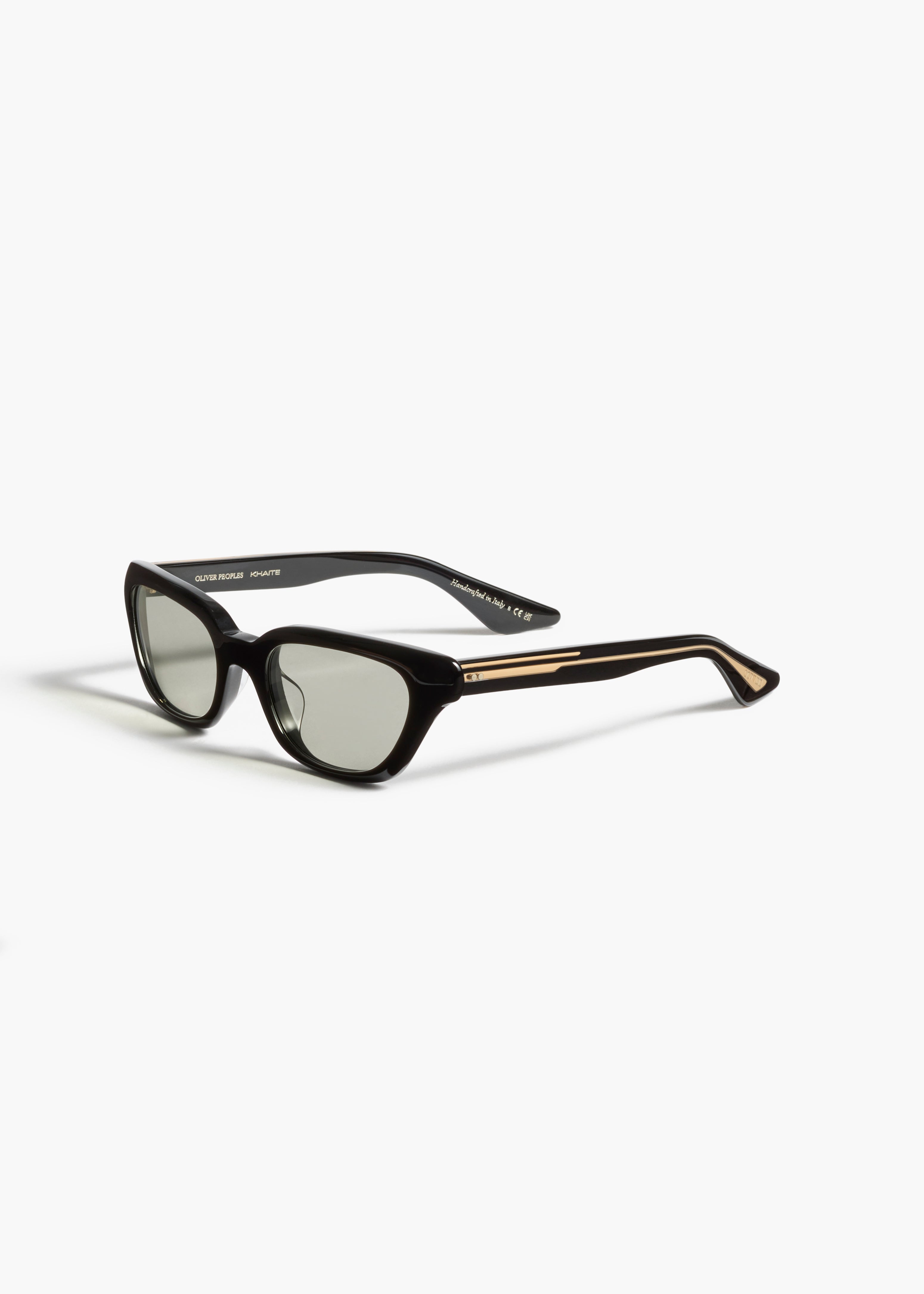KHAITE x Oliver Peoples 1983C in Black and Blue Light Filter