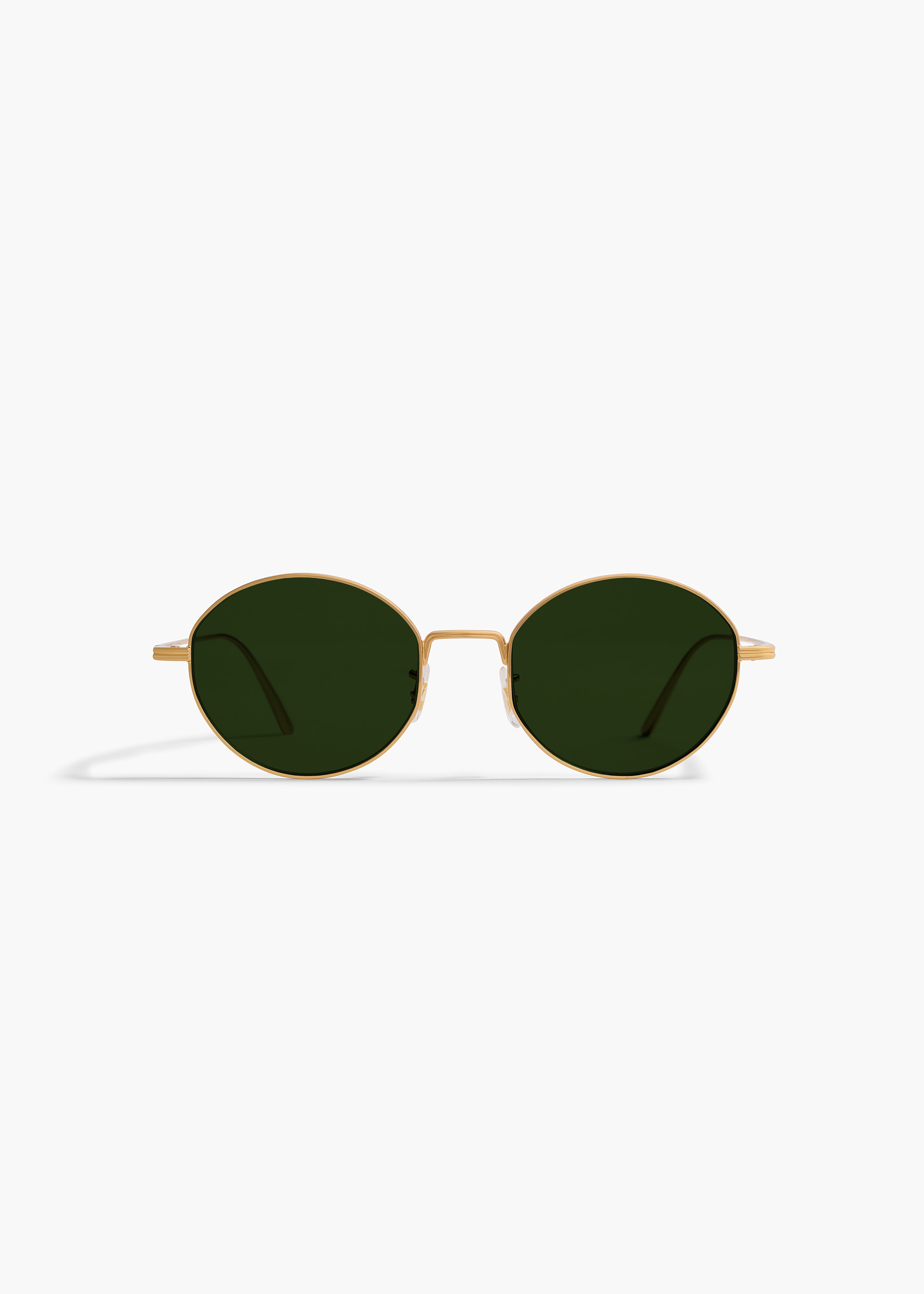 KHAITE x Oliver Peoples 1994C in Gold and Green