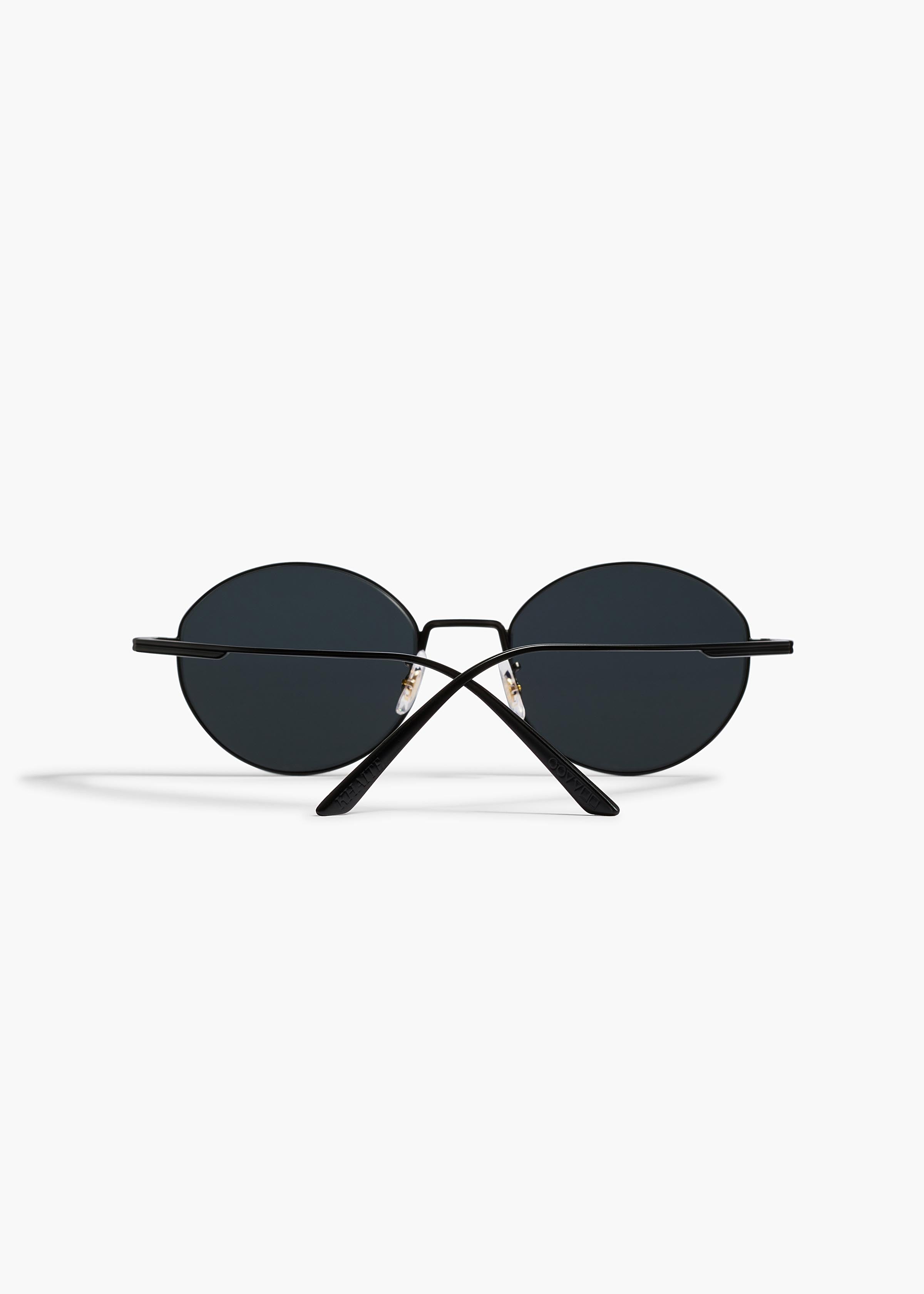 KHAITE x Oliver Peoples 1994C in Matte Black and Grey