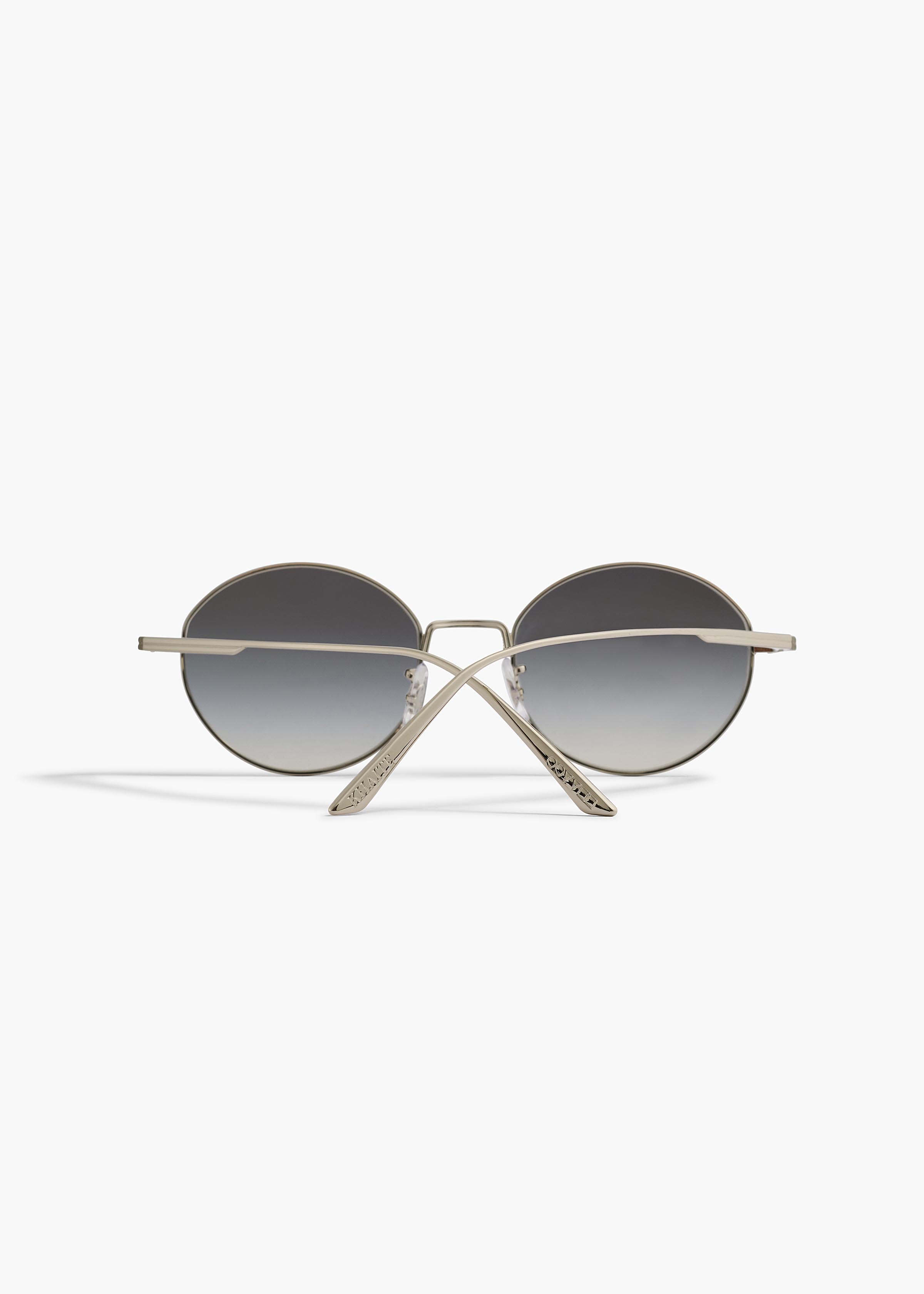 KHAITE x Oliver Peoples 1994C in Silver and Grey Gradient