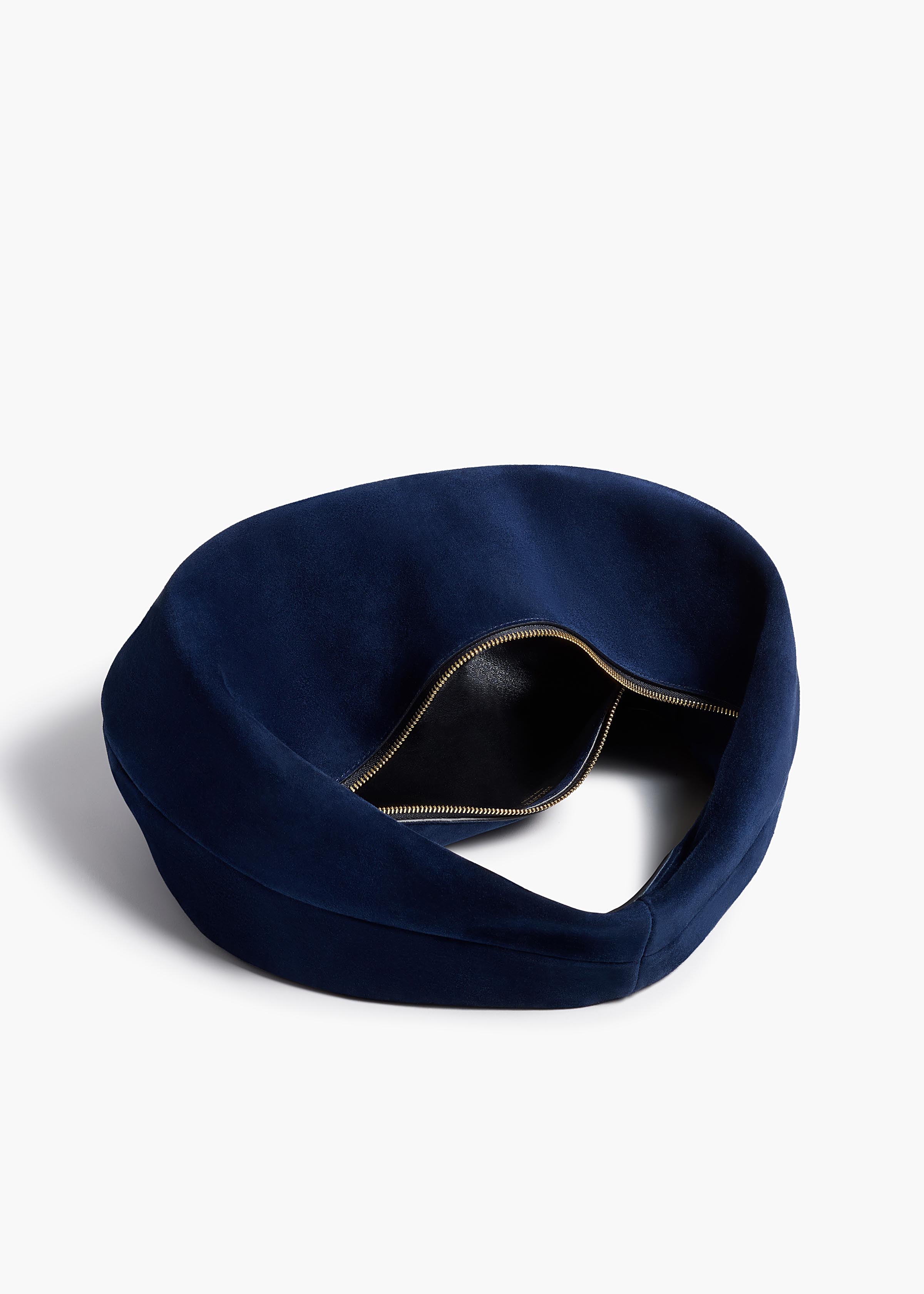 Medium Olivia Hobo in Midnight Suede
