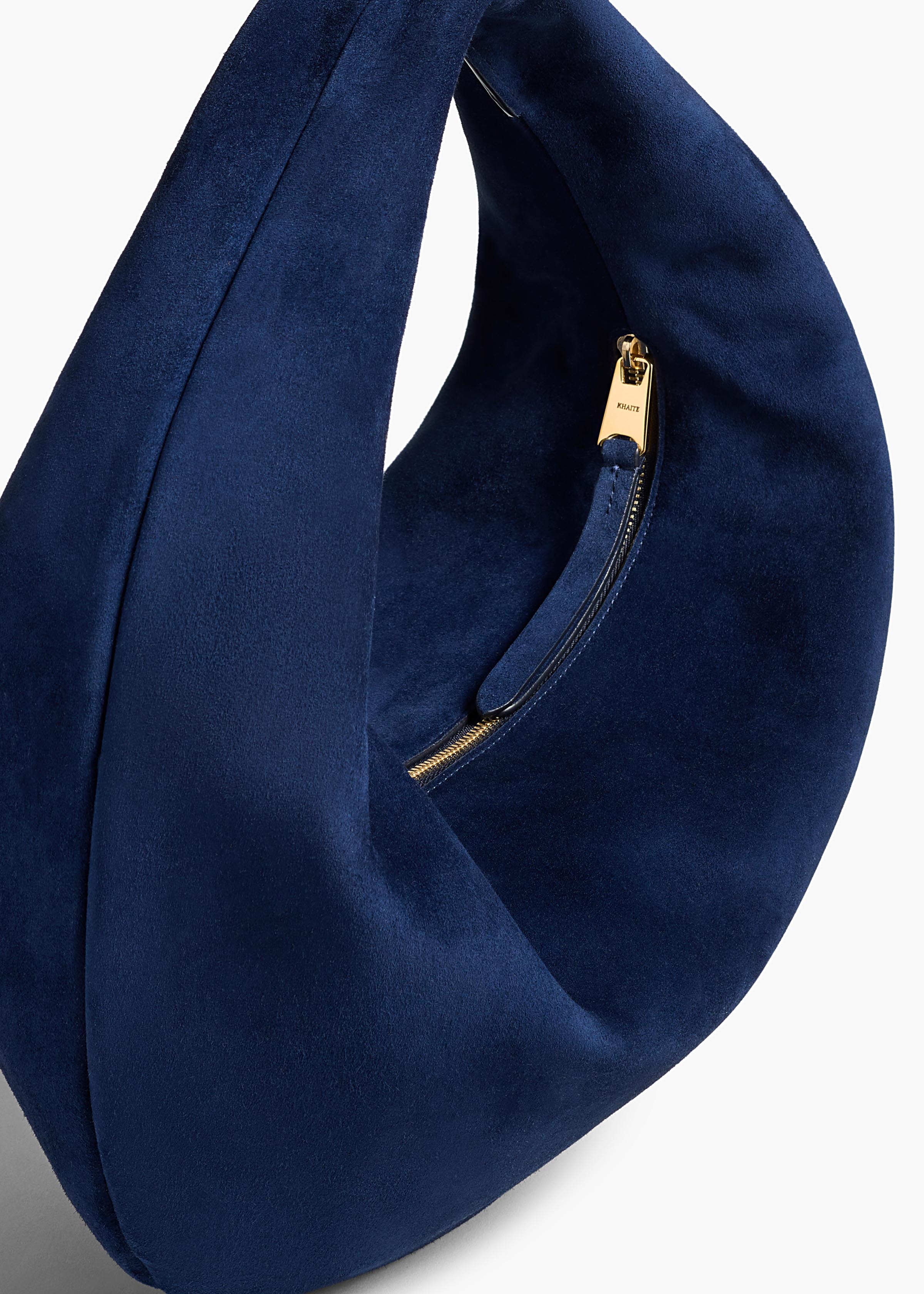 Medium Olivia Hobo in Midnight Suede