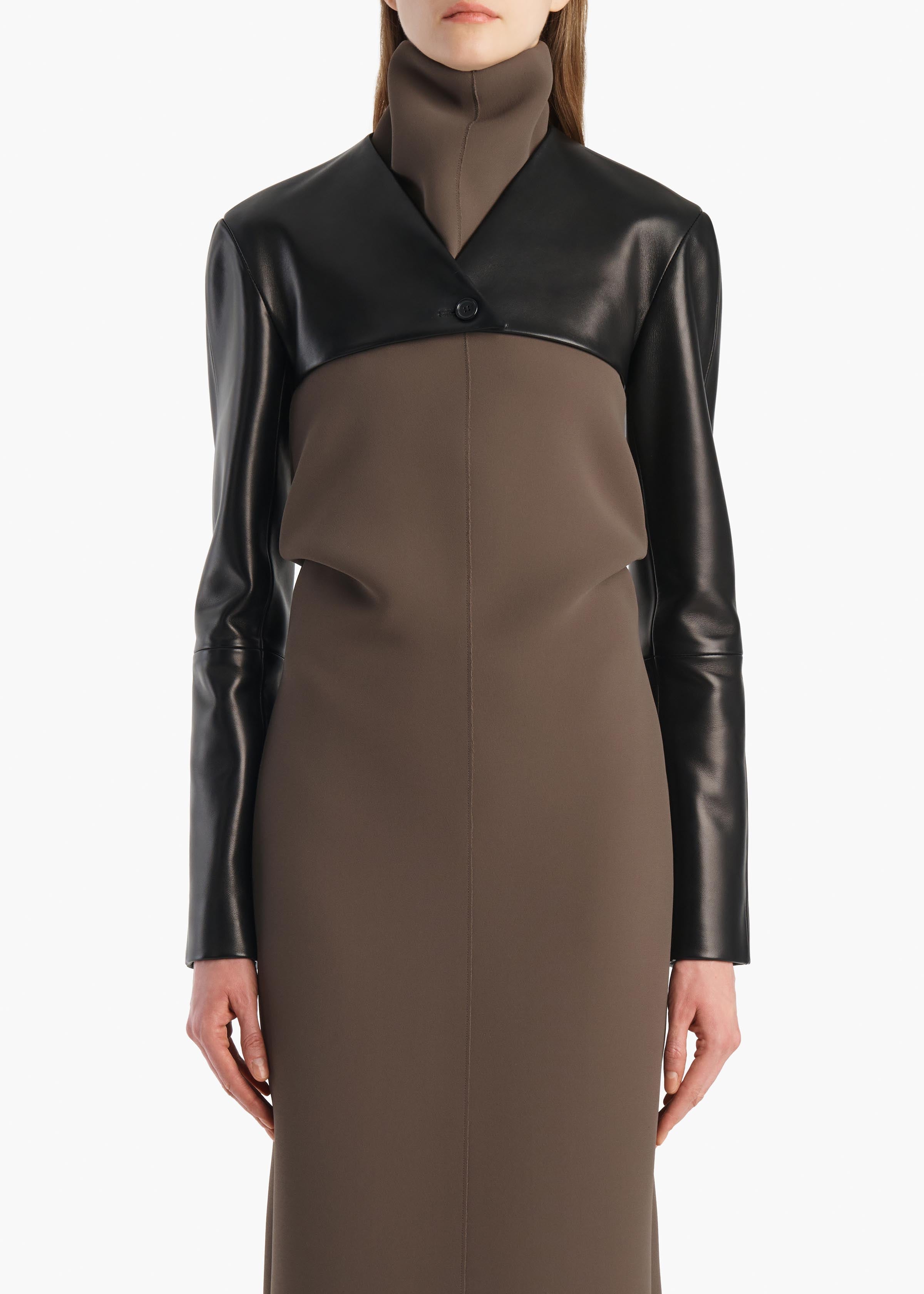 Onno Jacket in Black Leather