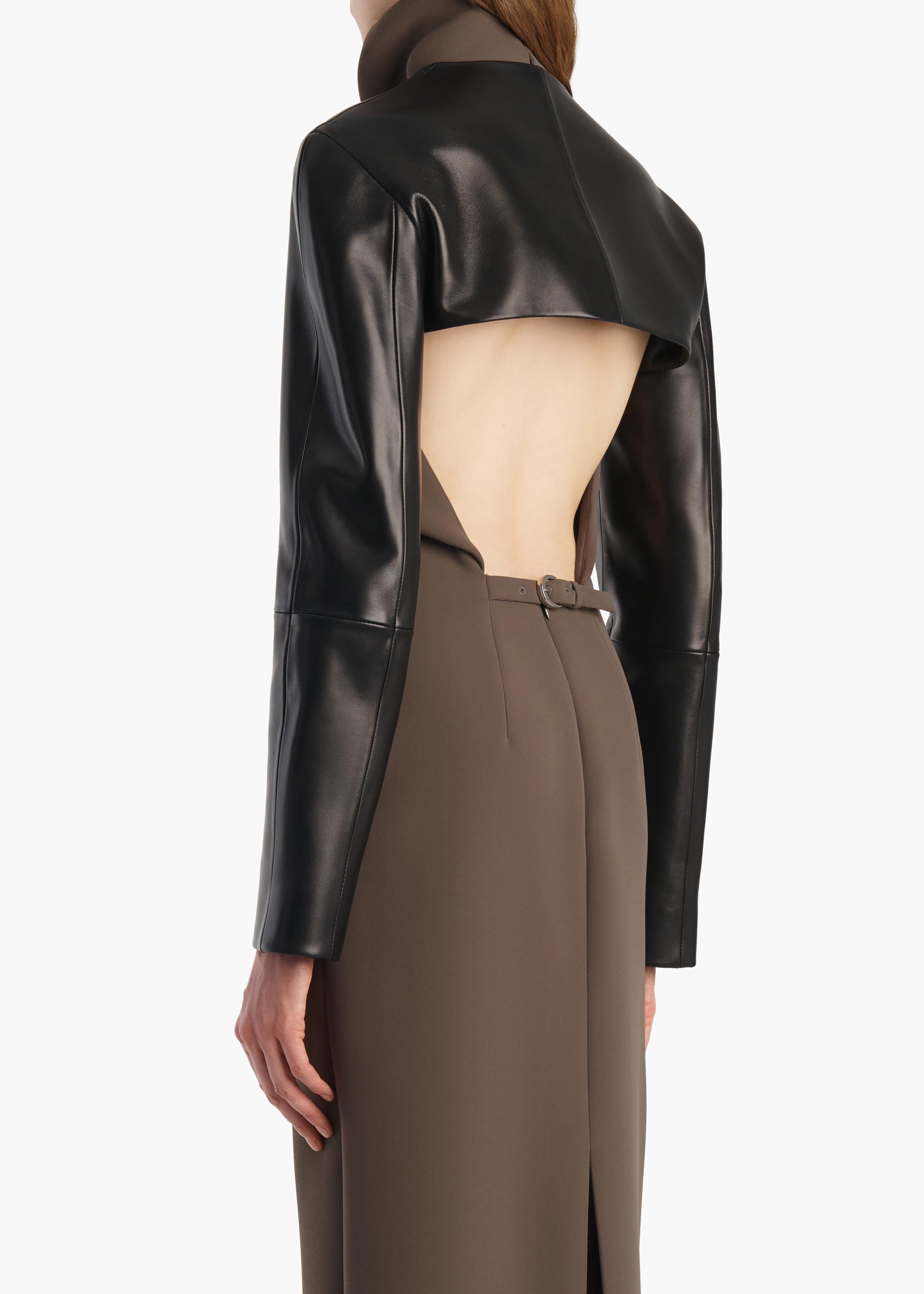 Onno Jacket in Black Leather