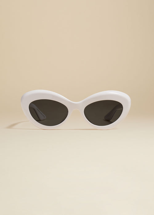 The KHAITE x Oliver Peoples 1968C in White and Grey