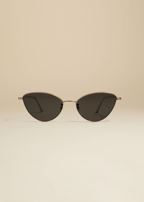 The KHAITE x Oliver Peoples 1998C in Silver and Grey