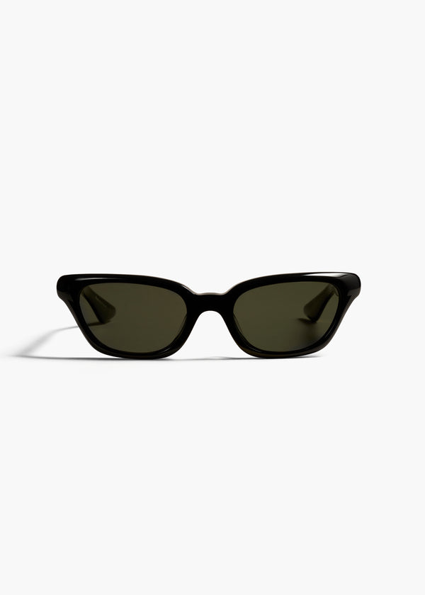 KHAITE x Oliver Peoples 1983C in Black Front View