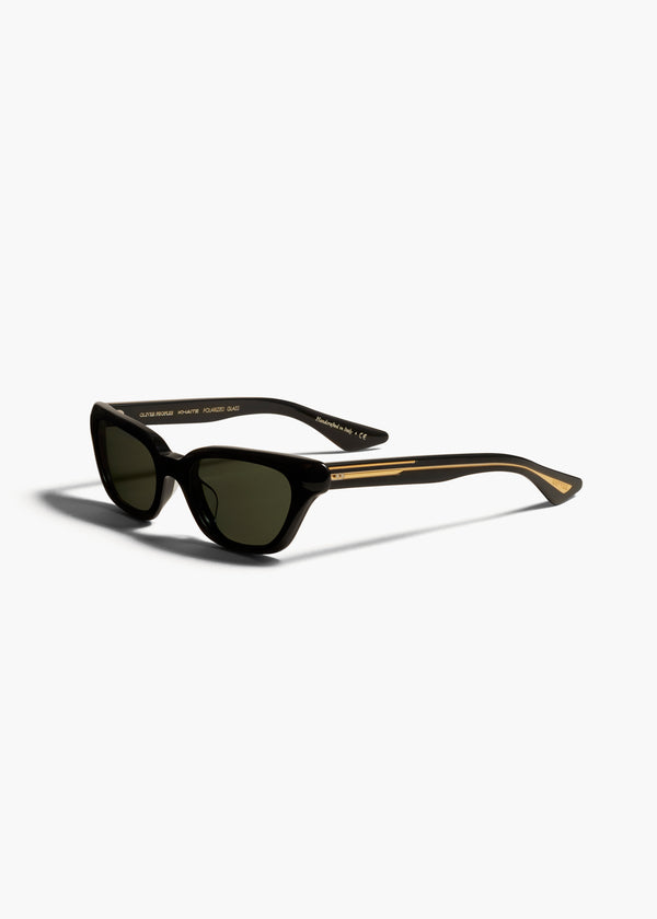 KHAITE x Oliver Peoples 1983C in Black Side View