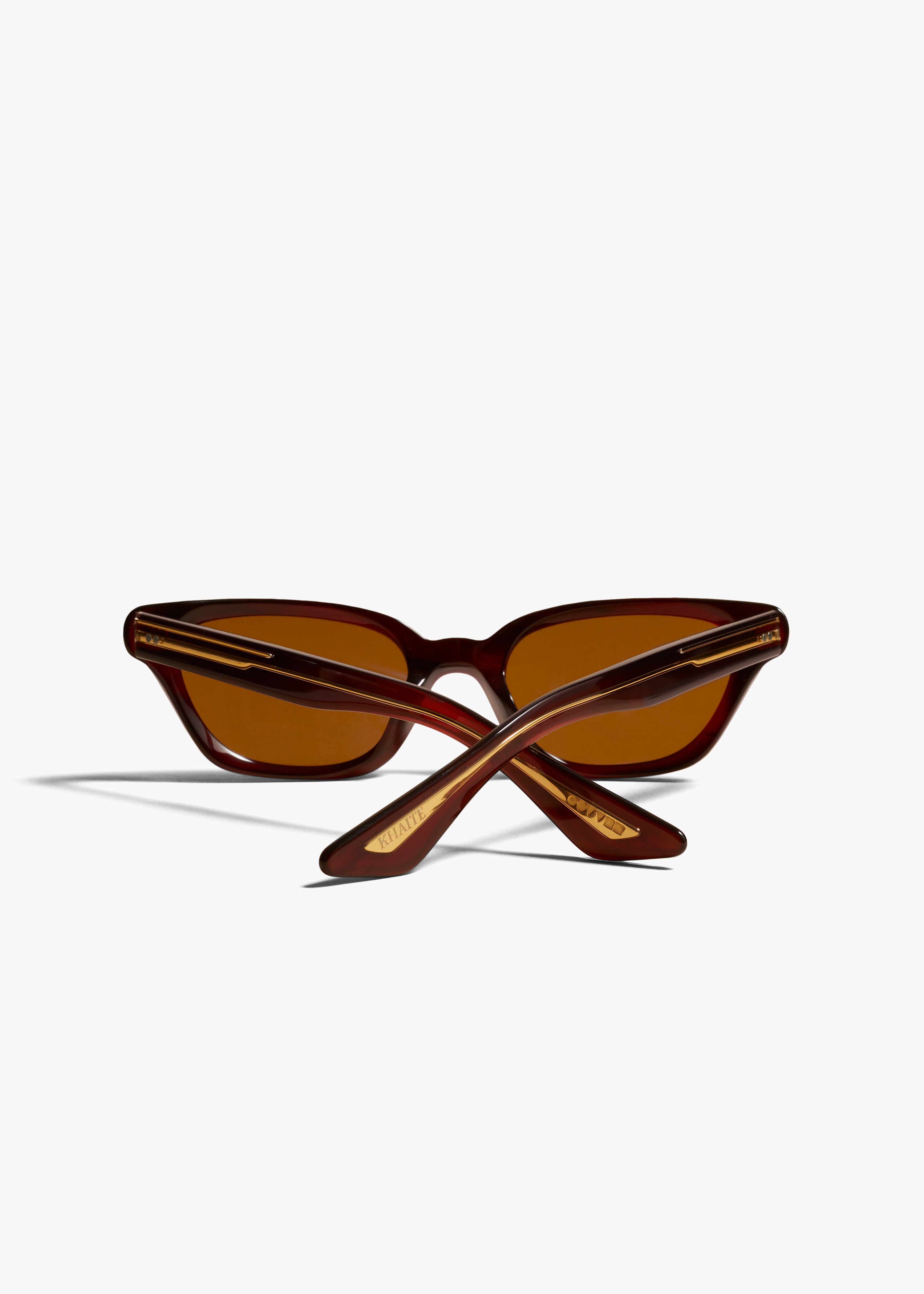 KHAITE  - KHAITE x Oliver Peoples 1983C in Bordeaux Bark