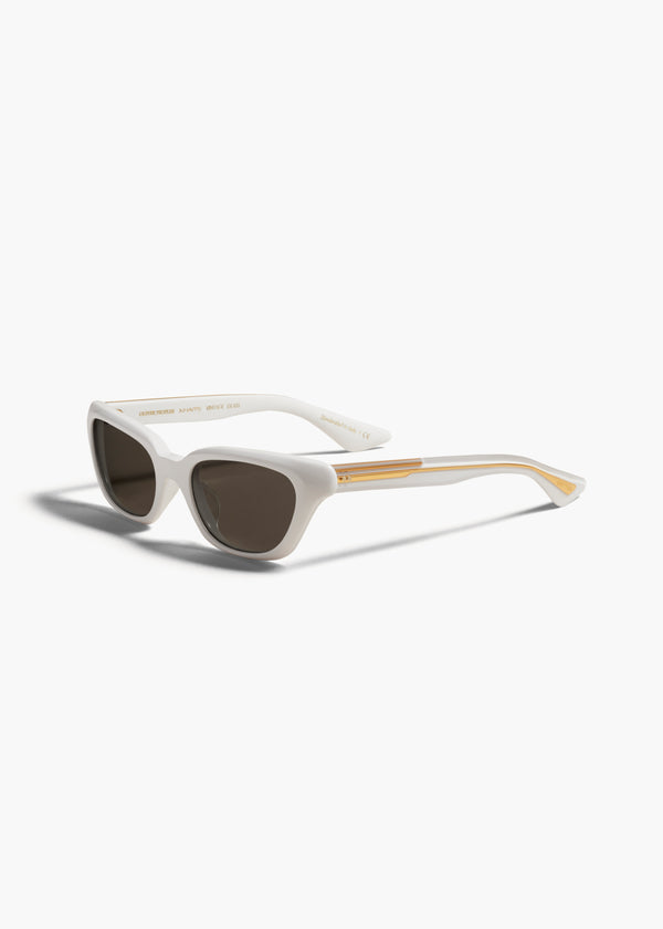 KHAITE X OLIVER PEOPLES 1983C IN WHITE SIDE VIEW