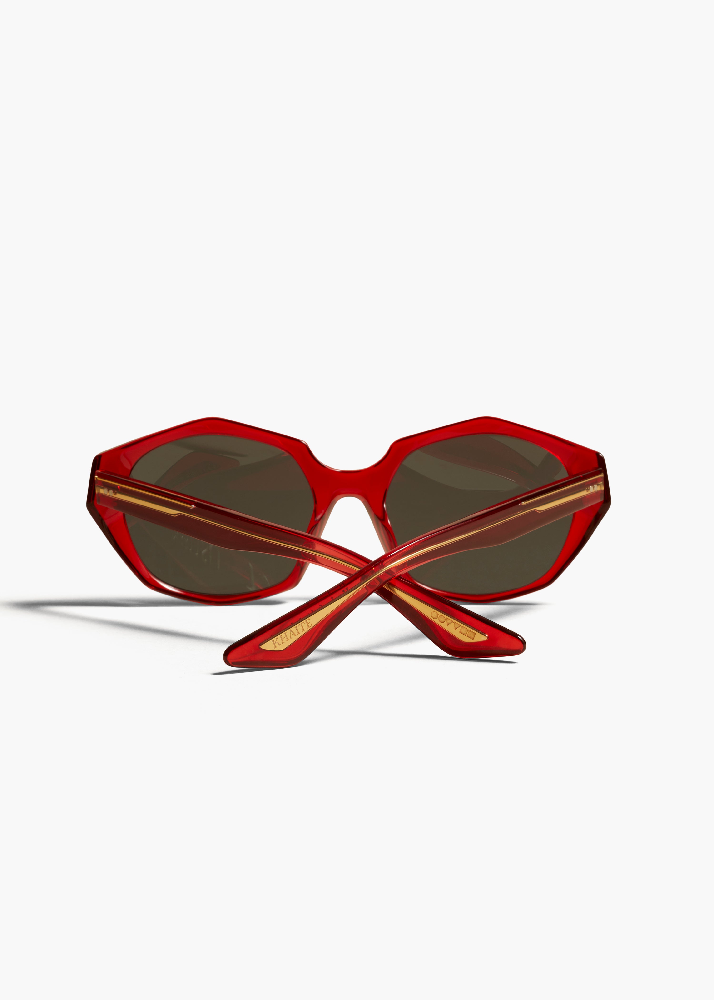 KHAITE - KHAITE x Oliver Peoples 1971C in Translucent Red