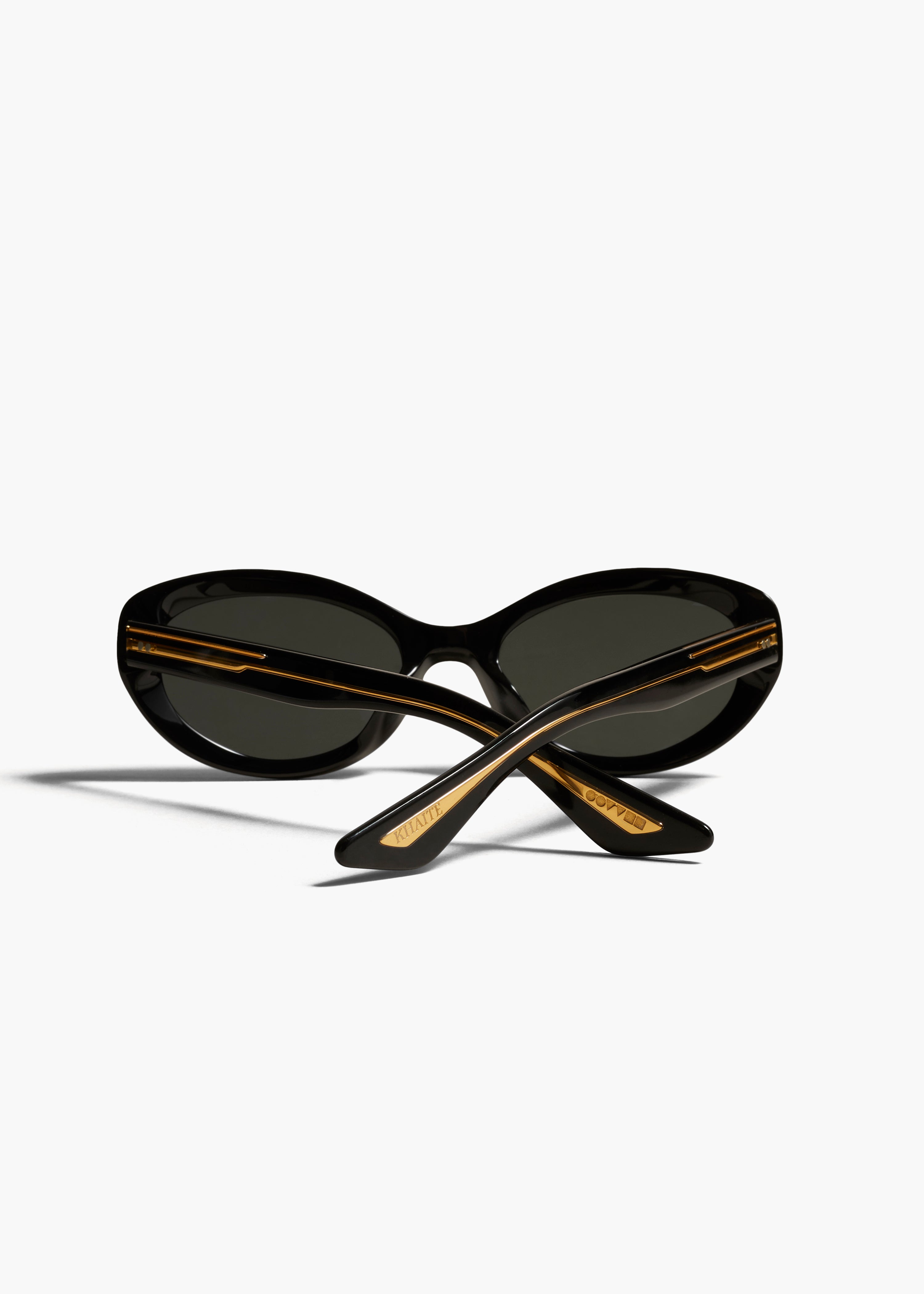 KHAITE x Oliver Peoples 1969C in Black Back View