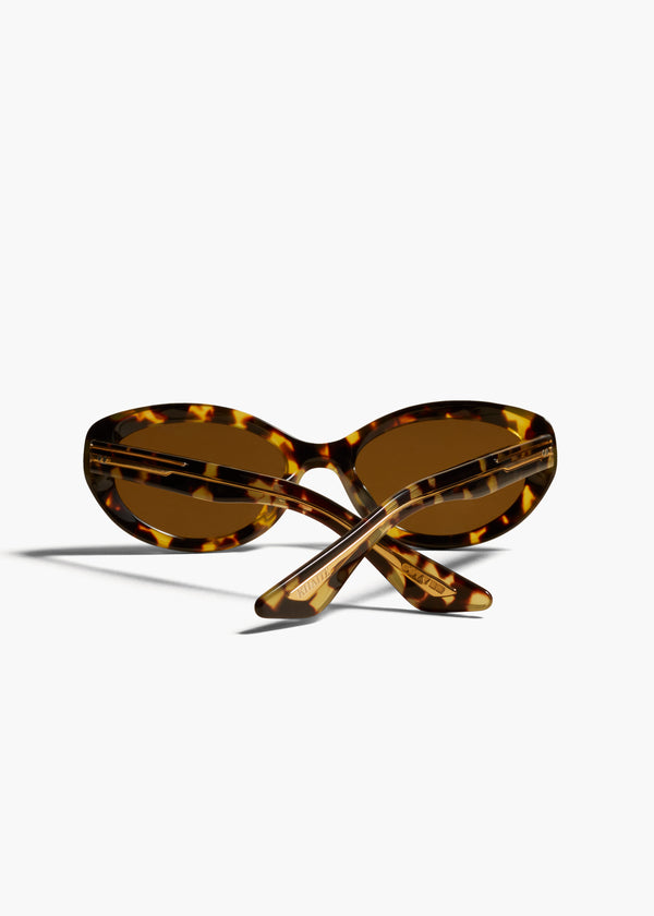 KHAITE x Oliver Peoples 1969C in Vintage DTB Back View