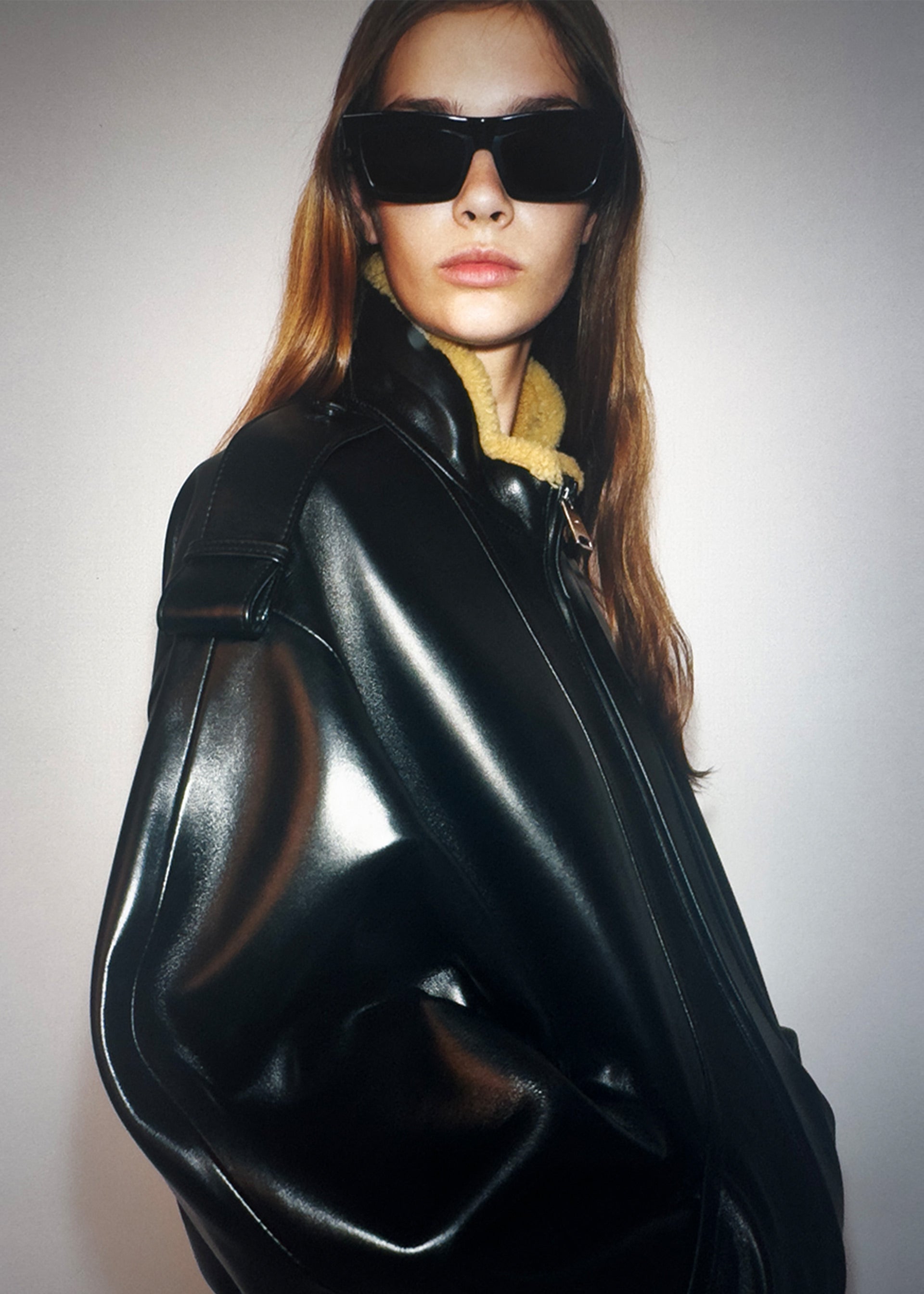 KHAITE x Oliver Peoples 1985C in Black and Grey