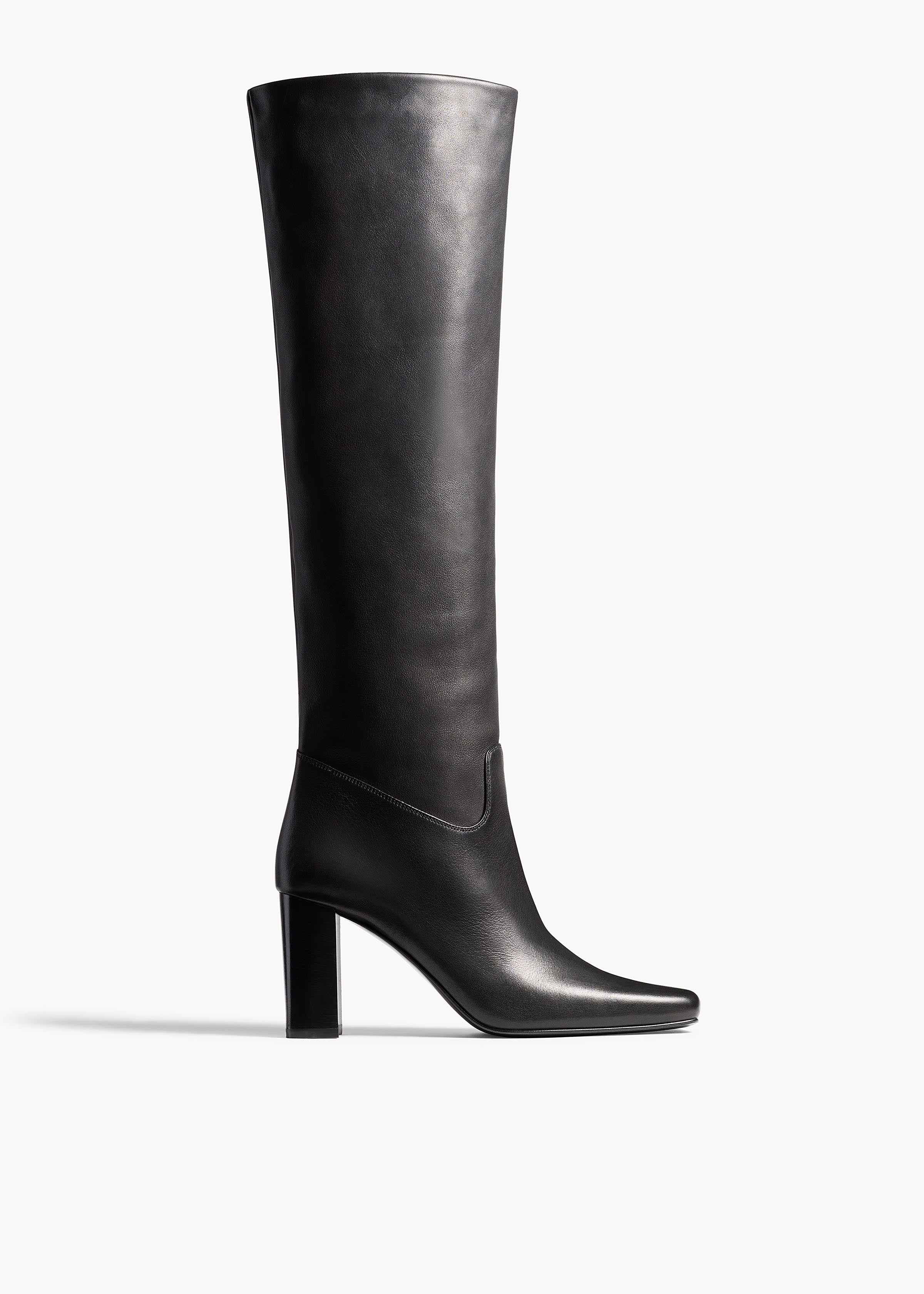 PETRA KNEE HIGH BOOT 85 BLACK F1140 1071 200 A