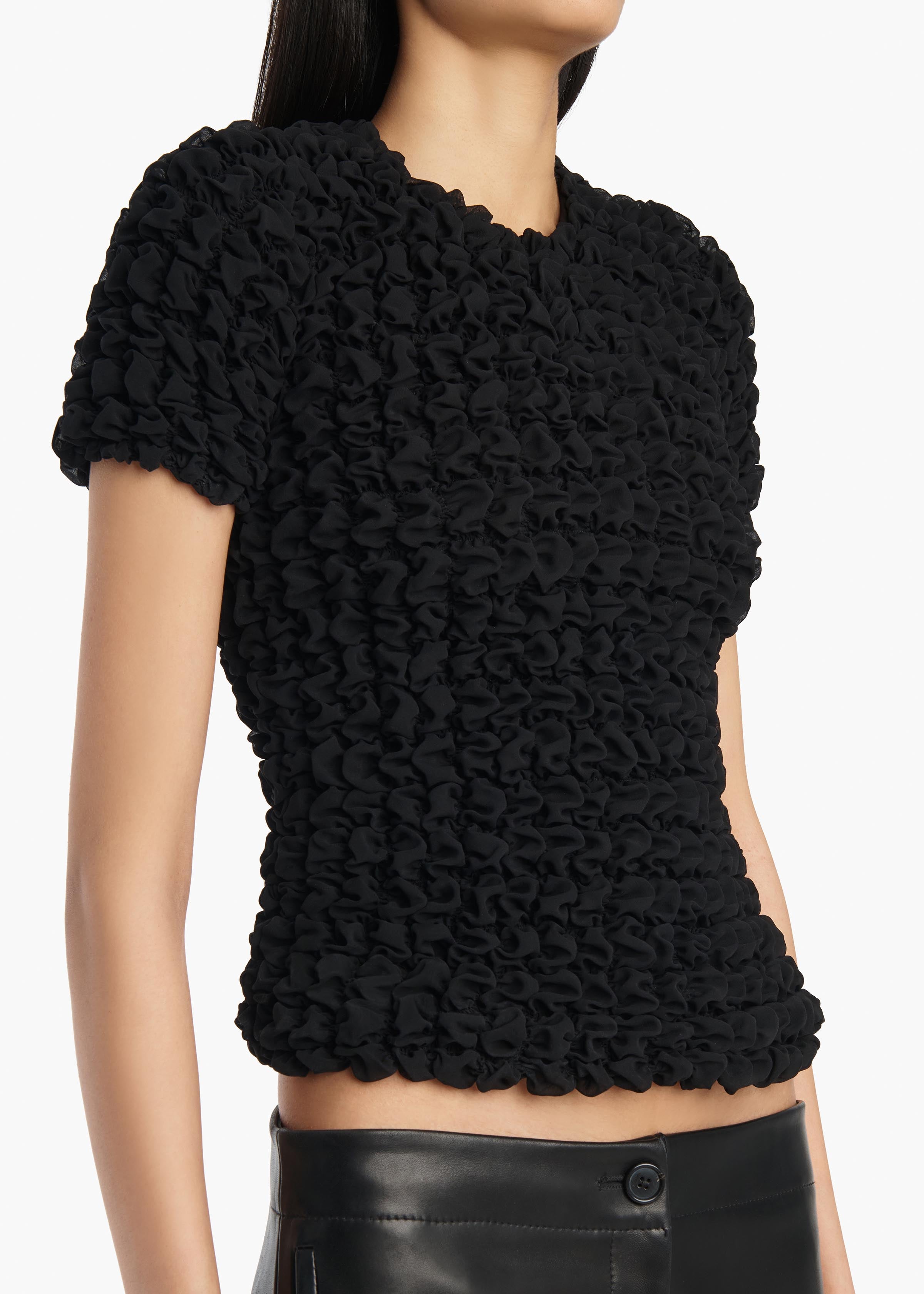 Polly Top in Black