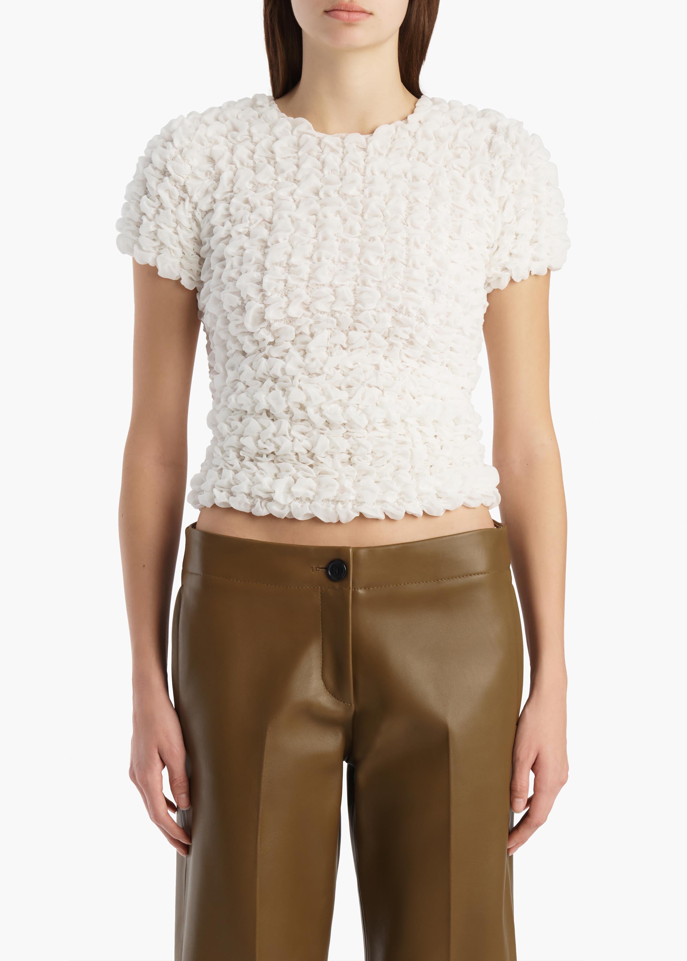 Polly Top in Chalk