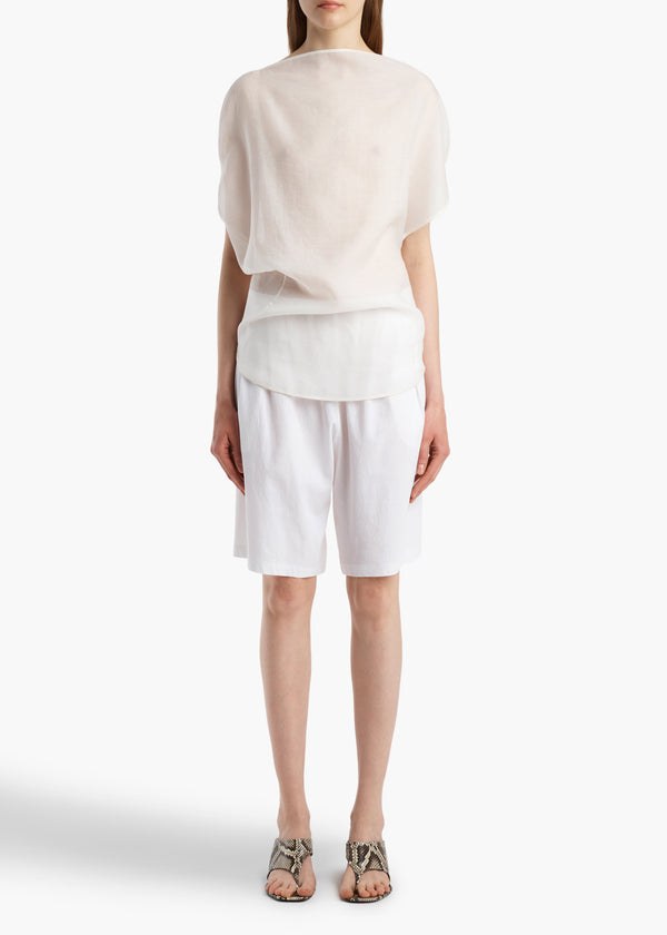 Poppy Short in White