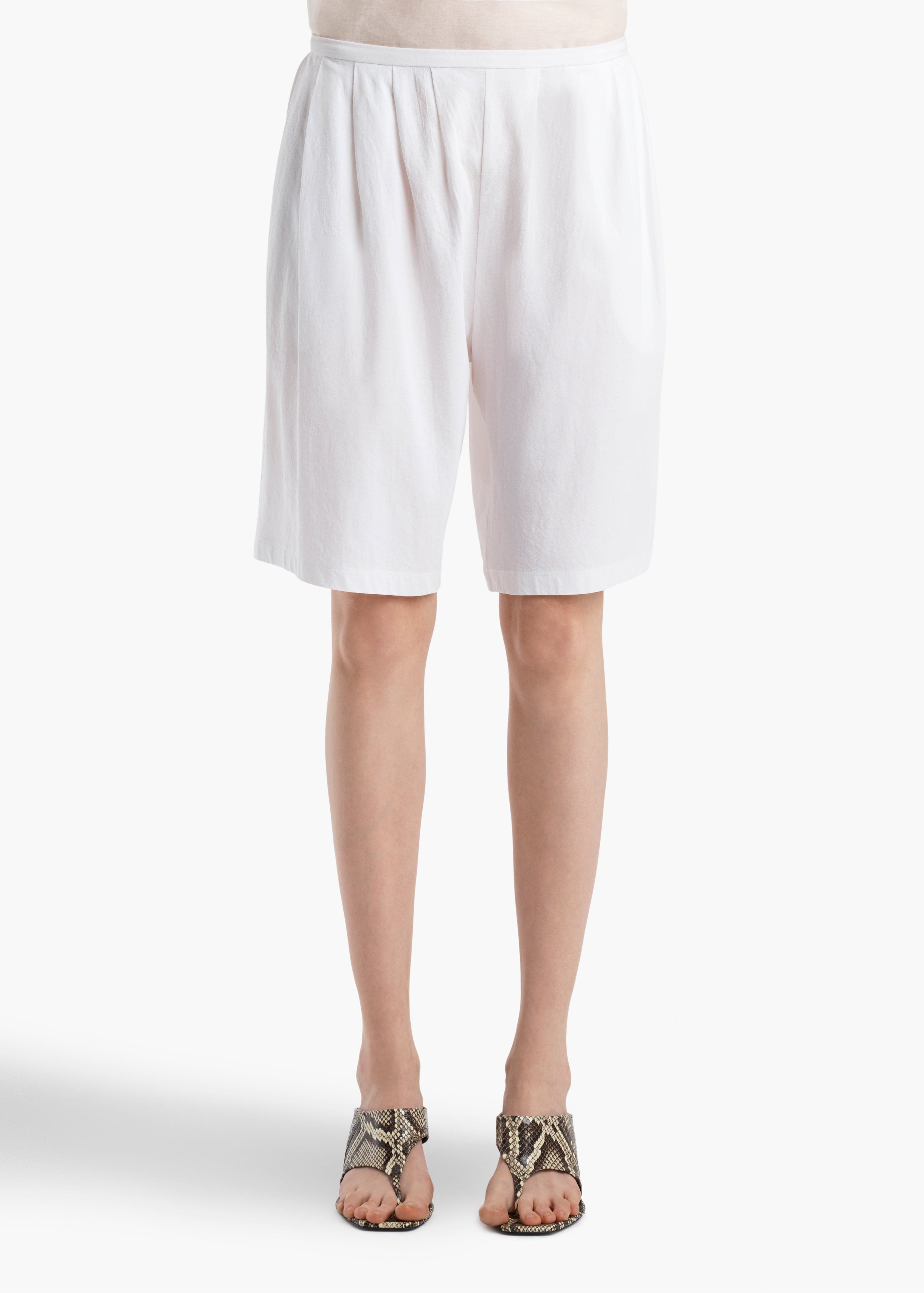 KHAITE  - Poppy Short in White