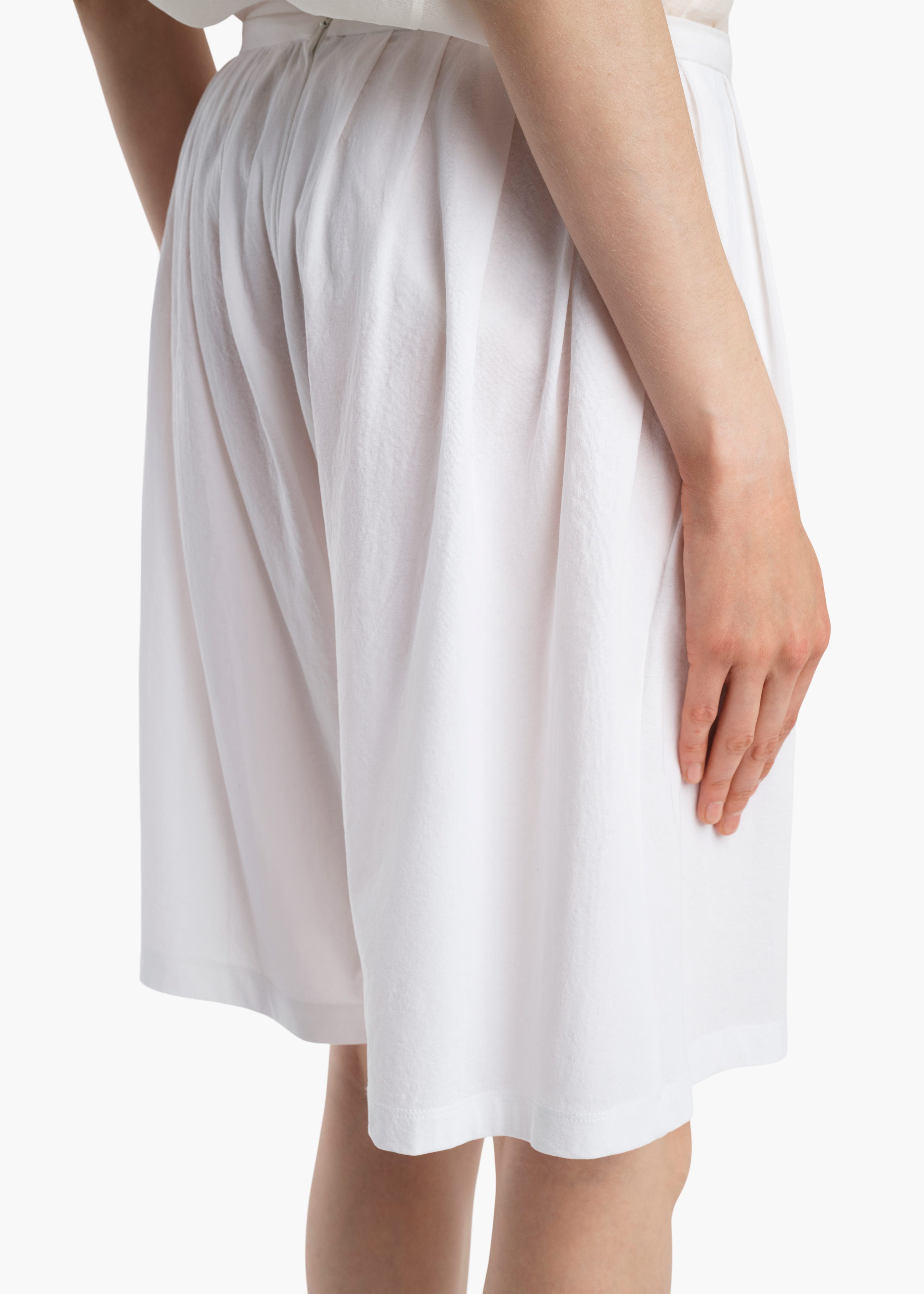 KHAITE  - Poppy Short in White