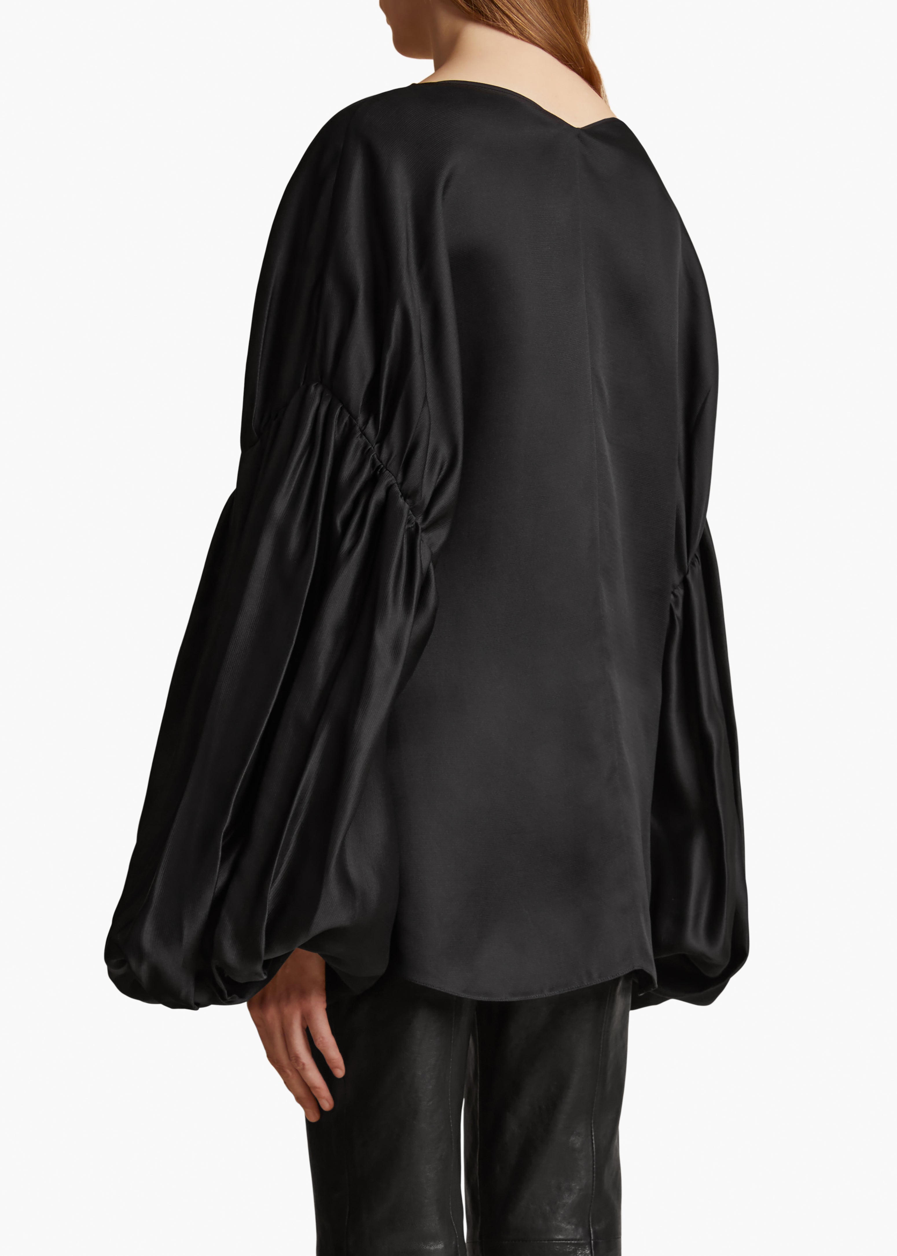 KHAITE LLC - Quico Top in Black