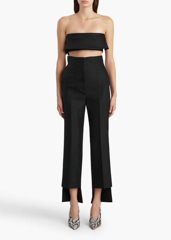 RAE PANT BLACK WOOL 3192582 200 A STYLED